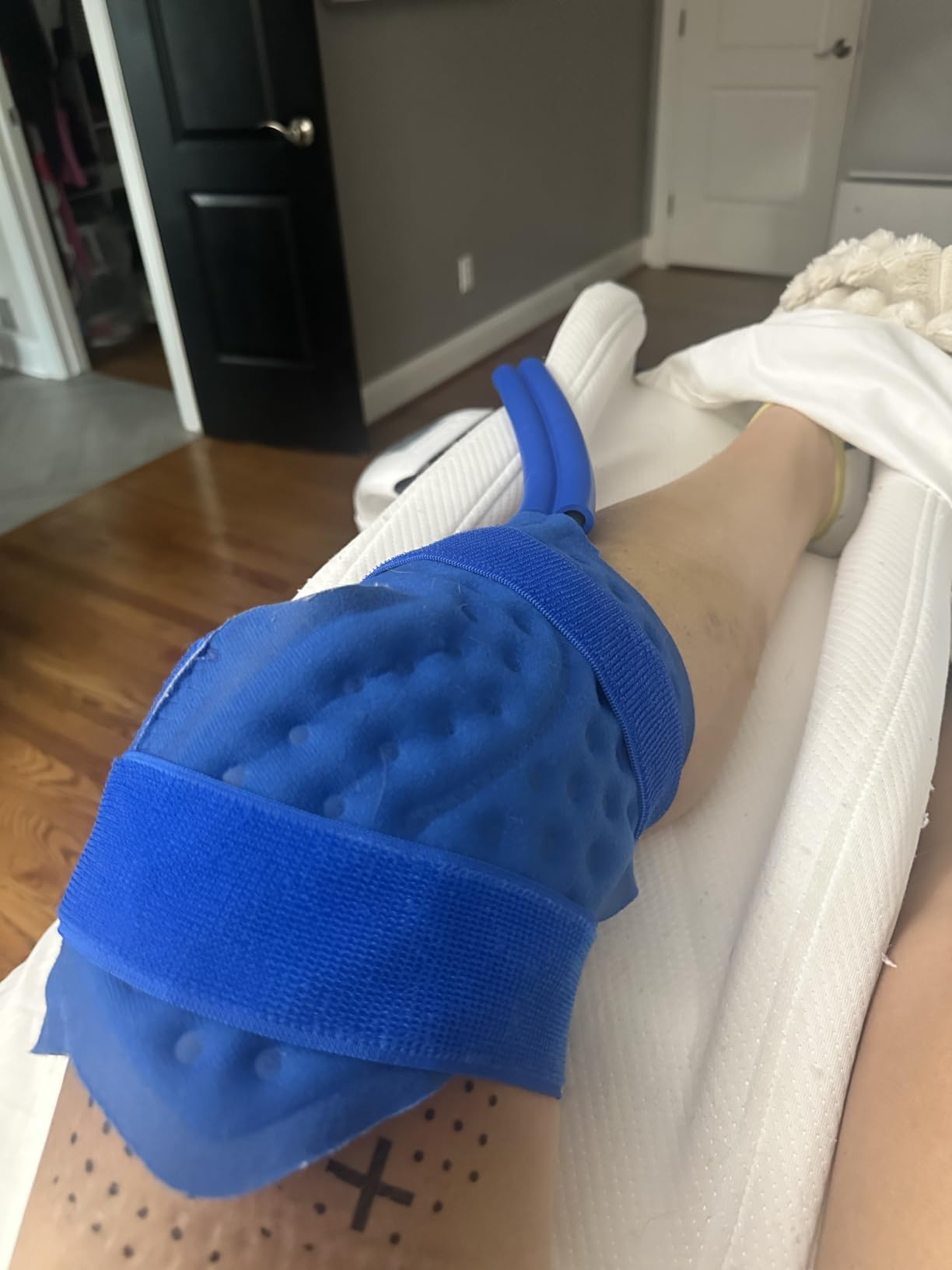 Inmoredo Ice Machine for Knee After Surgery, Cold Therapy Machine for Knee customer photo 1