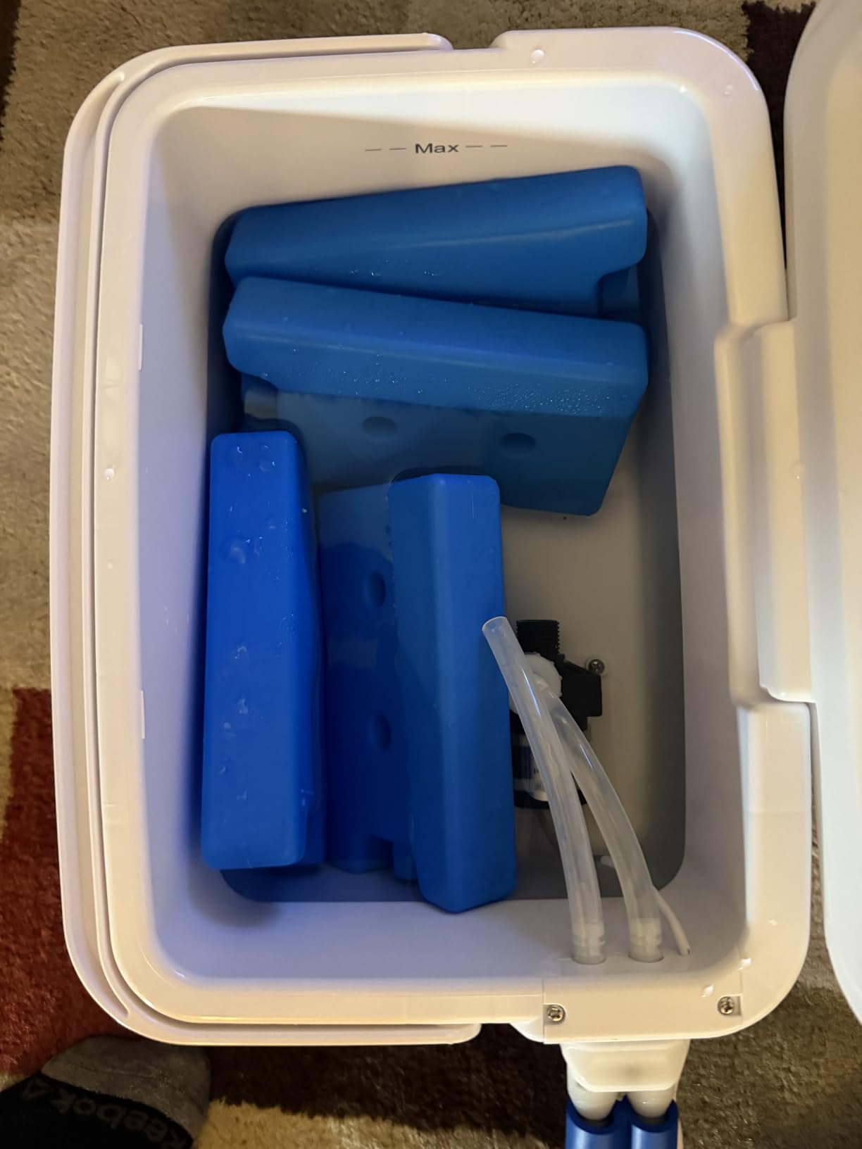 Inmoredo Ice Machine for Knee After Surgery, Cold Therapy Machine for Knee customer photo 2