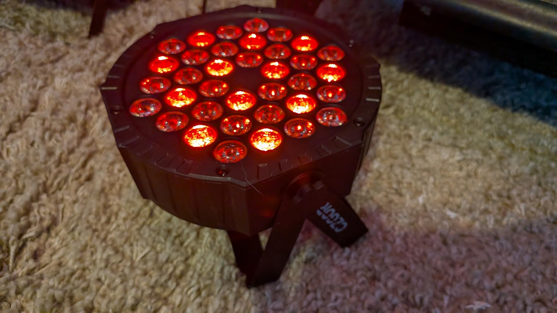LED Stage Lights 4Pack - Czgor 36W RGB DJ Par Light for Party, Remote & DMX customer photo 1