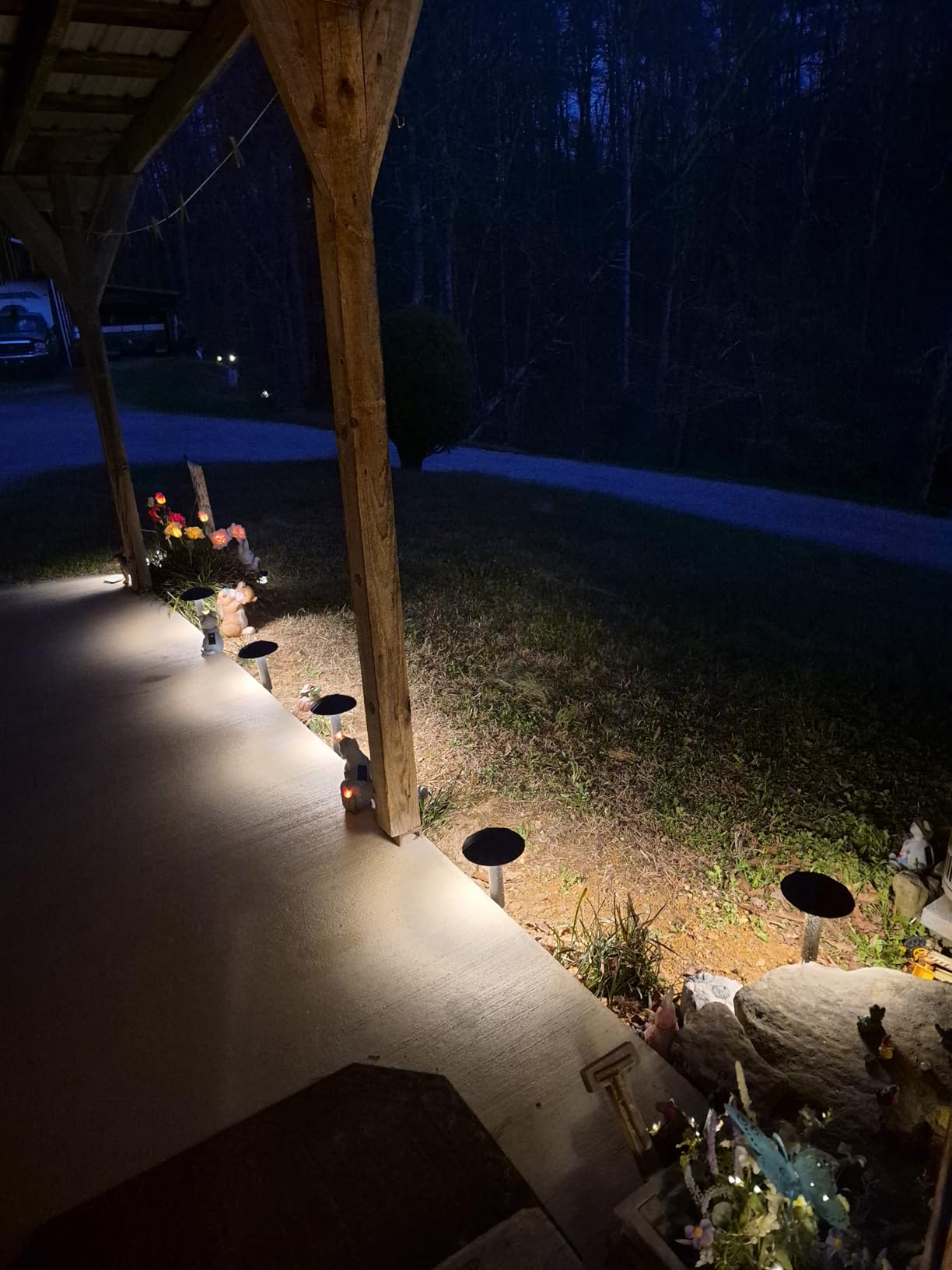 8 Pack Low Voltage Landscape Lighting Kit, 3W Metal Pathway Lights | Easy setup with transformer, dusk-to-dawn auto on/off and timer for garden, yard, walkway and driveway lighting customer photo 2