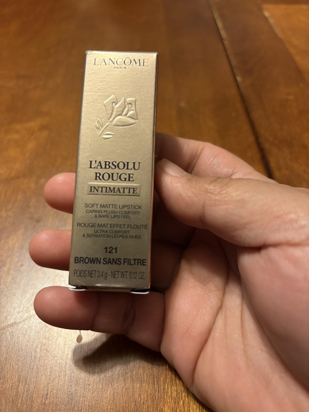 Lancôme L'Absolu Rouge Intimatte Hydrating Matte Lipstick - Up to 24H Wear customer photo 1