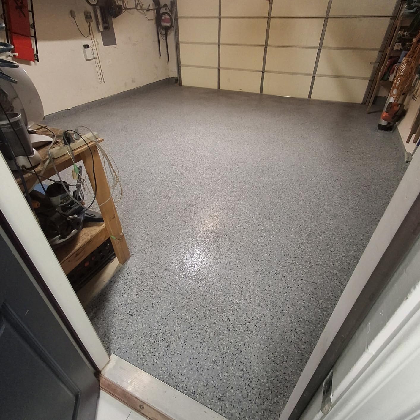 Gorilla Epoxy Garage Floor Coating Kit, 12 Pieces, 550 sq. ft. Coverage customer photo 1