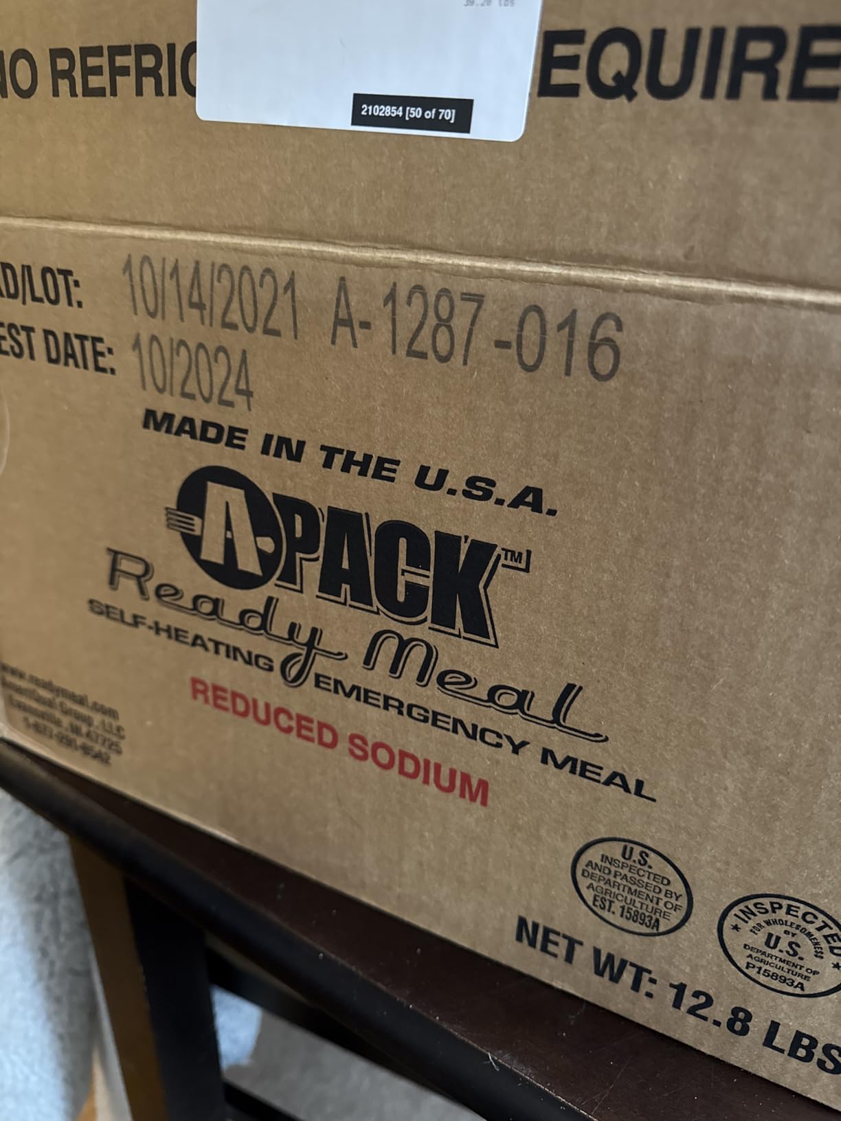 2026 Inspection MRE, U.S. MRE Meals, Emergency Supplies, Emergency Food Supply, Survival Food w/Flameless Heater, Ready Meals (Variety Pack of 24) – (A & B Case Fresh Stock) MREs have 10 Year Shelf Life From Inspection Date – 2023 Pack / 2026 Inspection customer photo 2