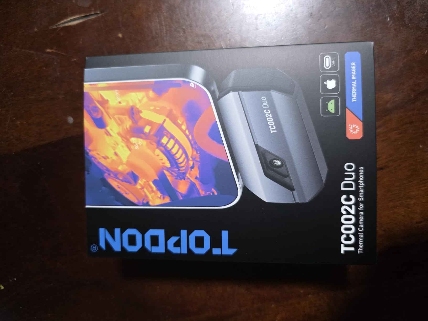 TOPDON TC002C Duo Thermal Imaging Camera for Any USB-C iPhone iPad Android customer photo 2