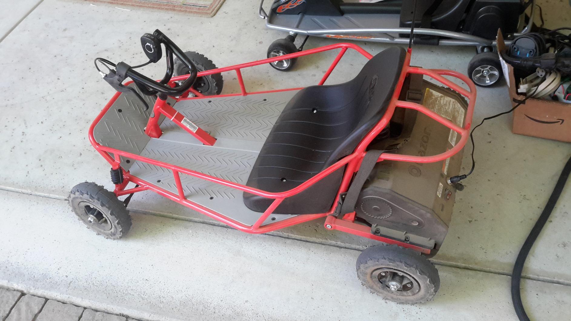 Ground Force Dune Runner Go Kart | Electric Race Cart customer photo 2