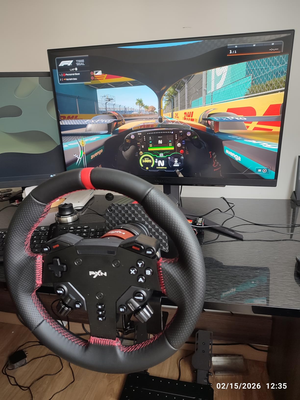 PXN VD6 Bundle: Racing Wheel and Pedals, 6 Nm Direct Drive Force Feedback customer photo 1