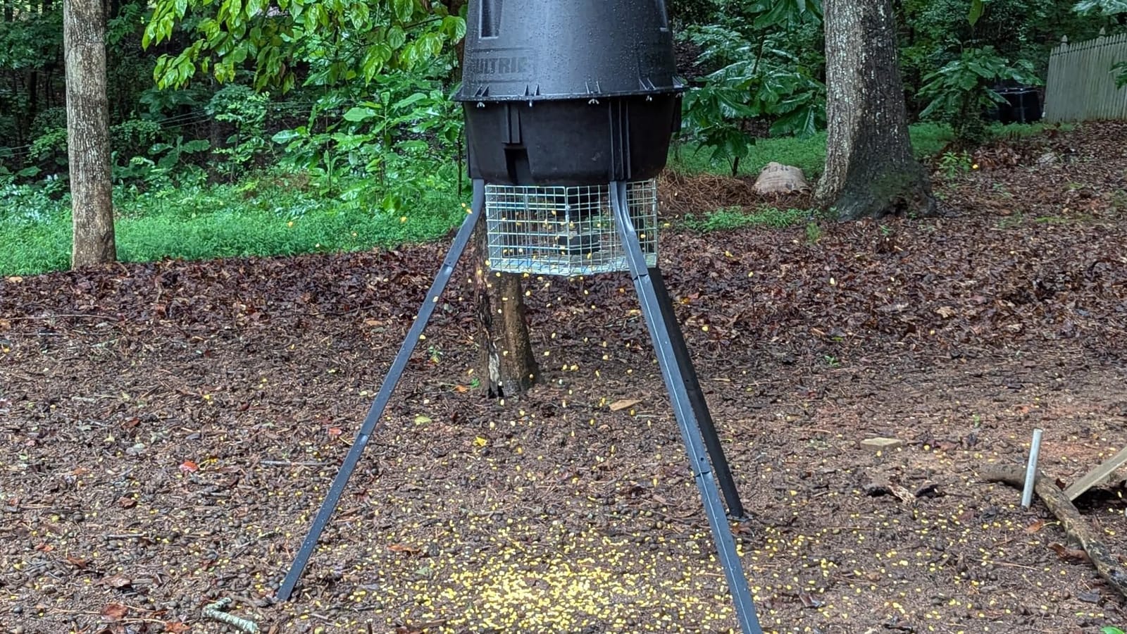 Moultrie 200 Lb Tripod Deer Feeder - Bluetooth App Control customer photo 1