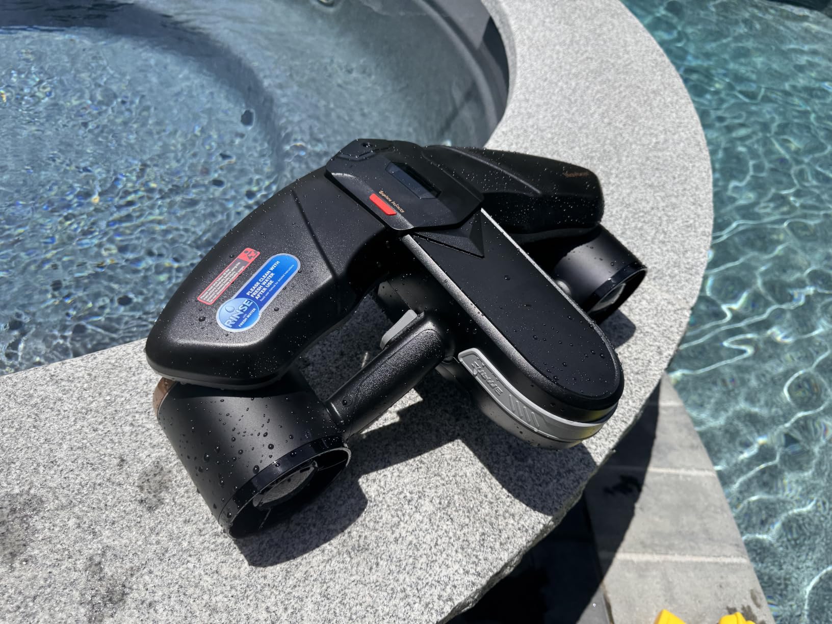 sublue Navbow Plus Smart Underwater Scooter with Depth Gauge, Temperature Sensor, Compass, Action Camera Mount, 131ft Waterproof for Diving & Snorkeling & Sea Adventures customer photo 1