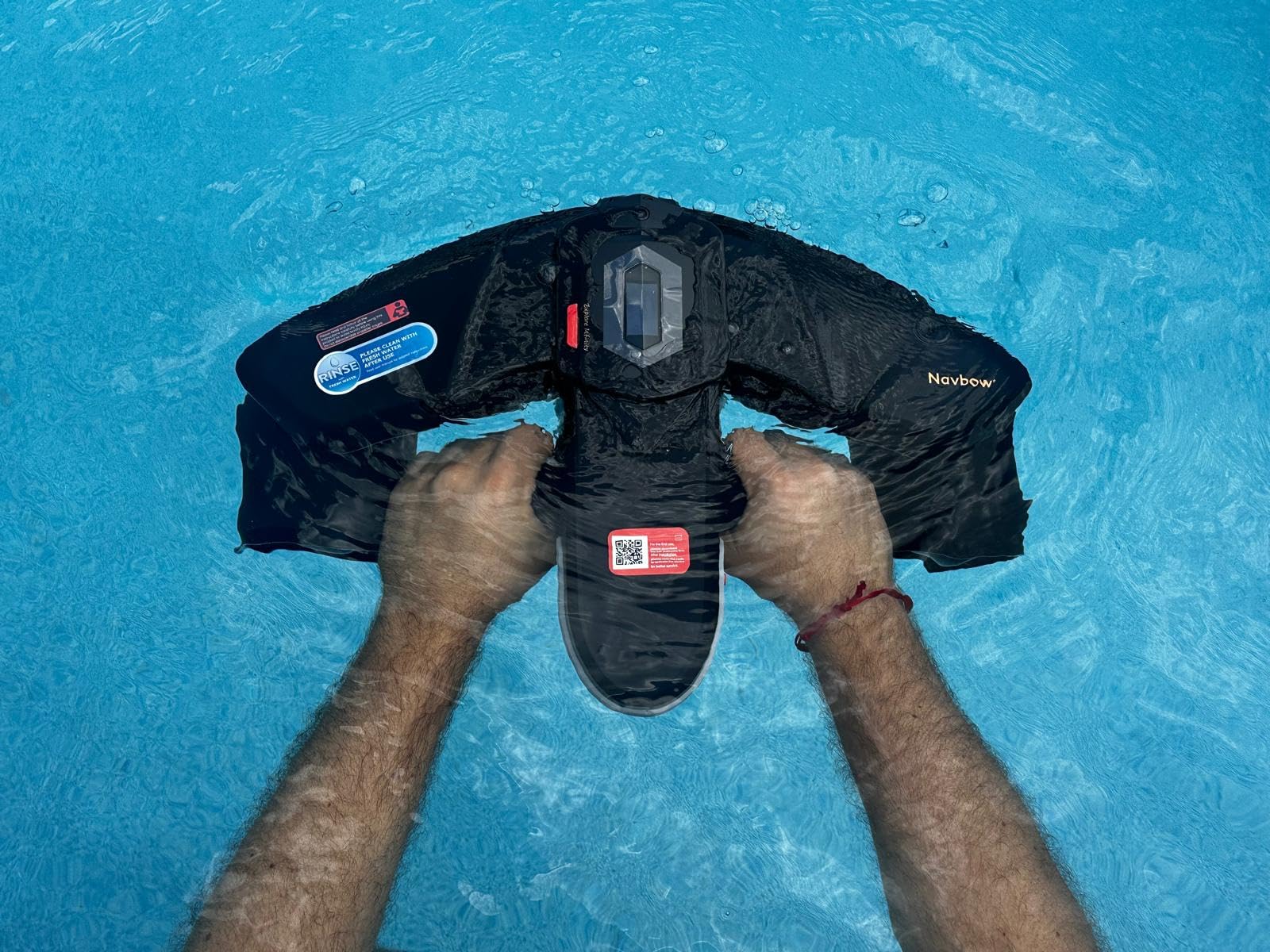 sublue Navbow Plus Smart Underwater Scooter with Depth Gauge, Temperature Sensor, Compass, Action Camera Mount, 131ft Waterproof for Diving & Snorkeling & Sea Adventures customer photo 2