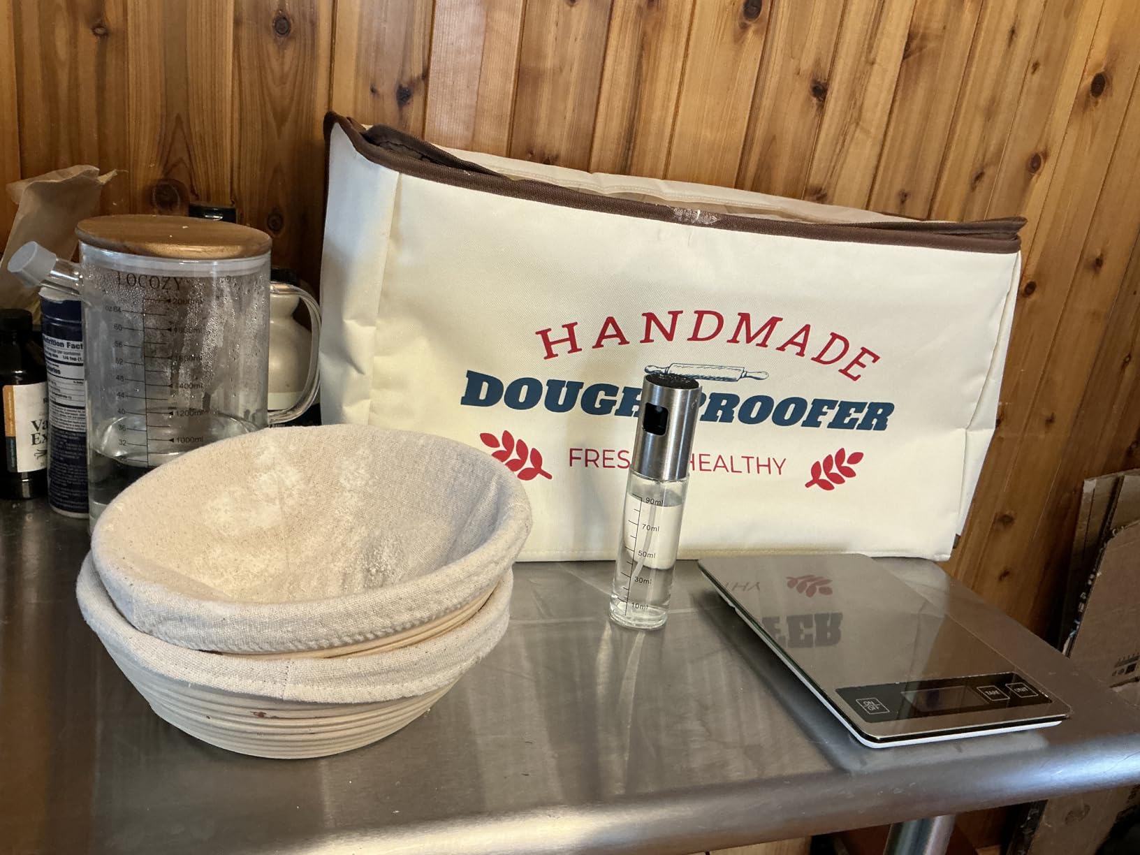 Extra Large Dough Proofing Box50-130°F, 3-Sided Heat 24HTimer customer photo 2