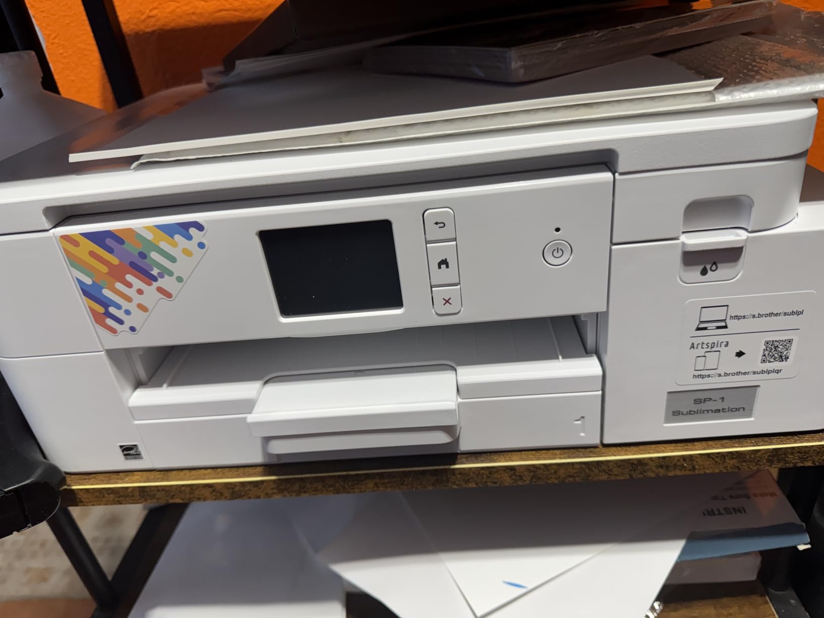 Brother Sublimation Printer and Black Ink Cartridge customer photo 2
