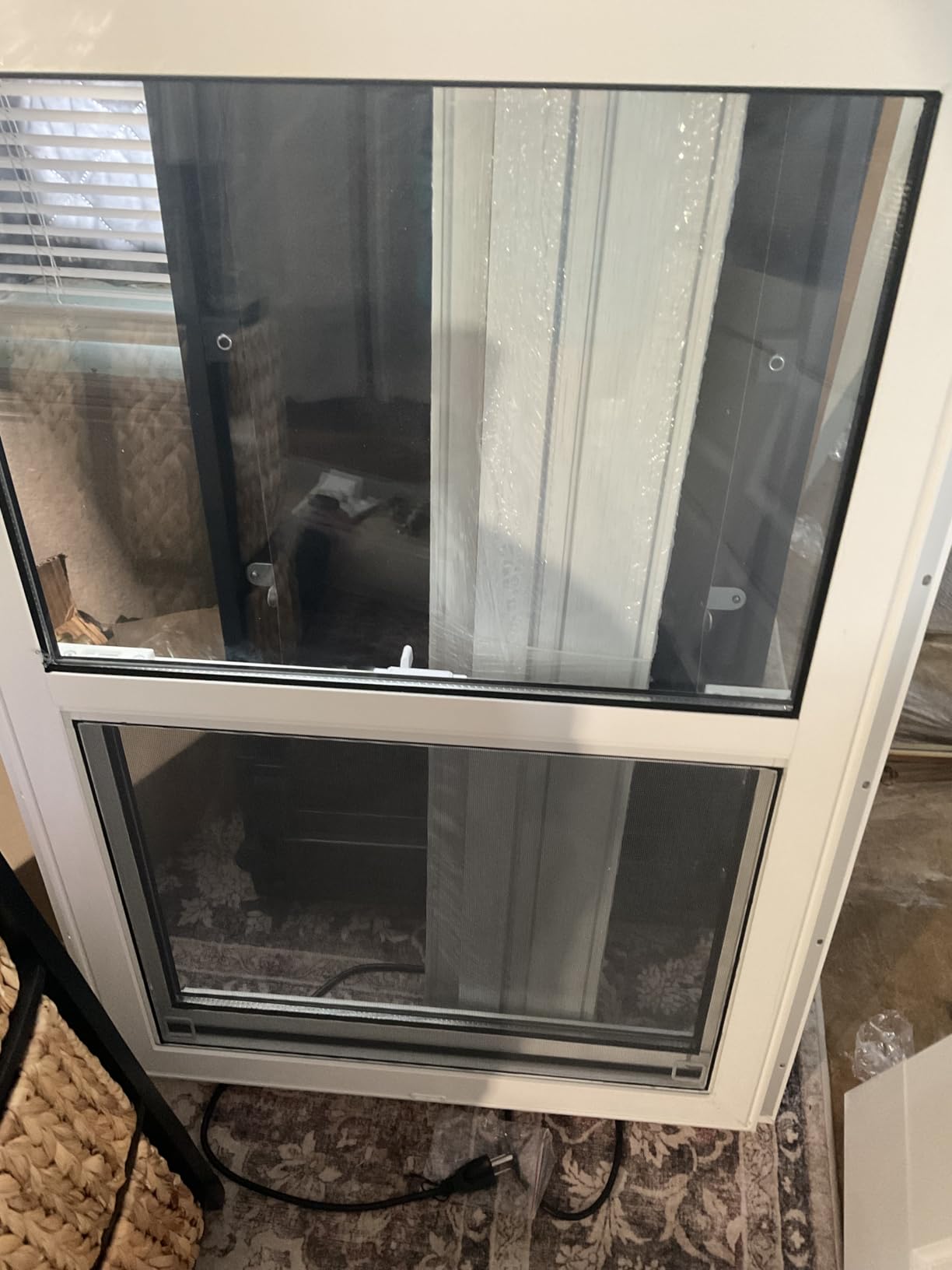 Vinyl Single Hung Sliding Window 24