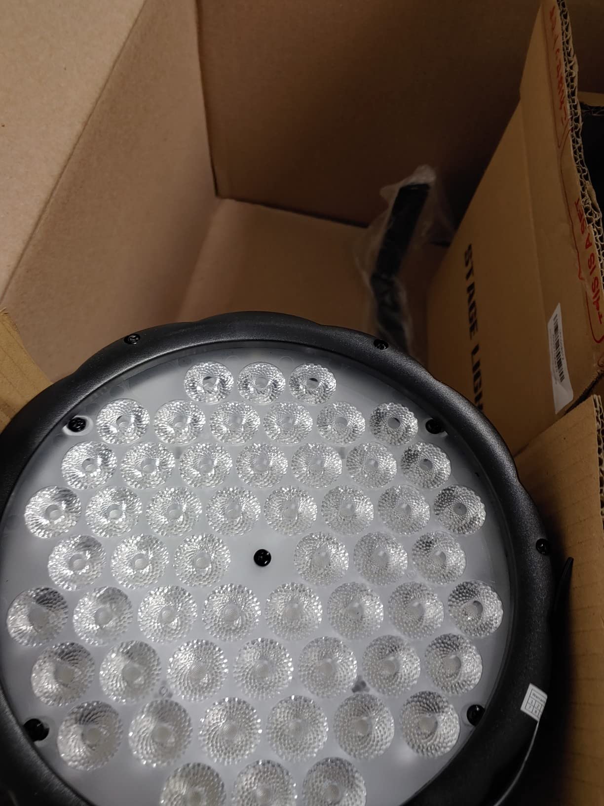 BETOPPER LED Par Lights 54 x 1.5W, RGB Stage Lights DMX DJ Lighting Sound Activated with Stand, Strobe Light & Wash Par Lighting DMX for Parties, Church, Wedding, Bars, 8 Pack customer photo 1