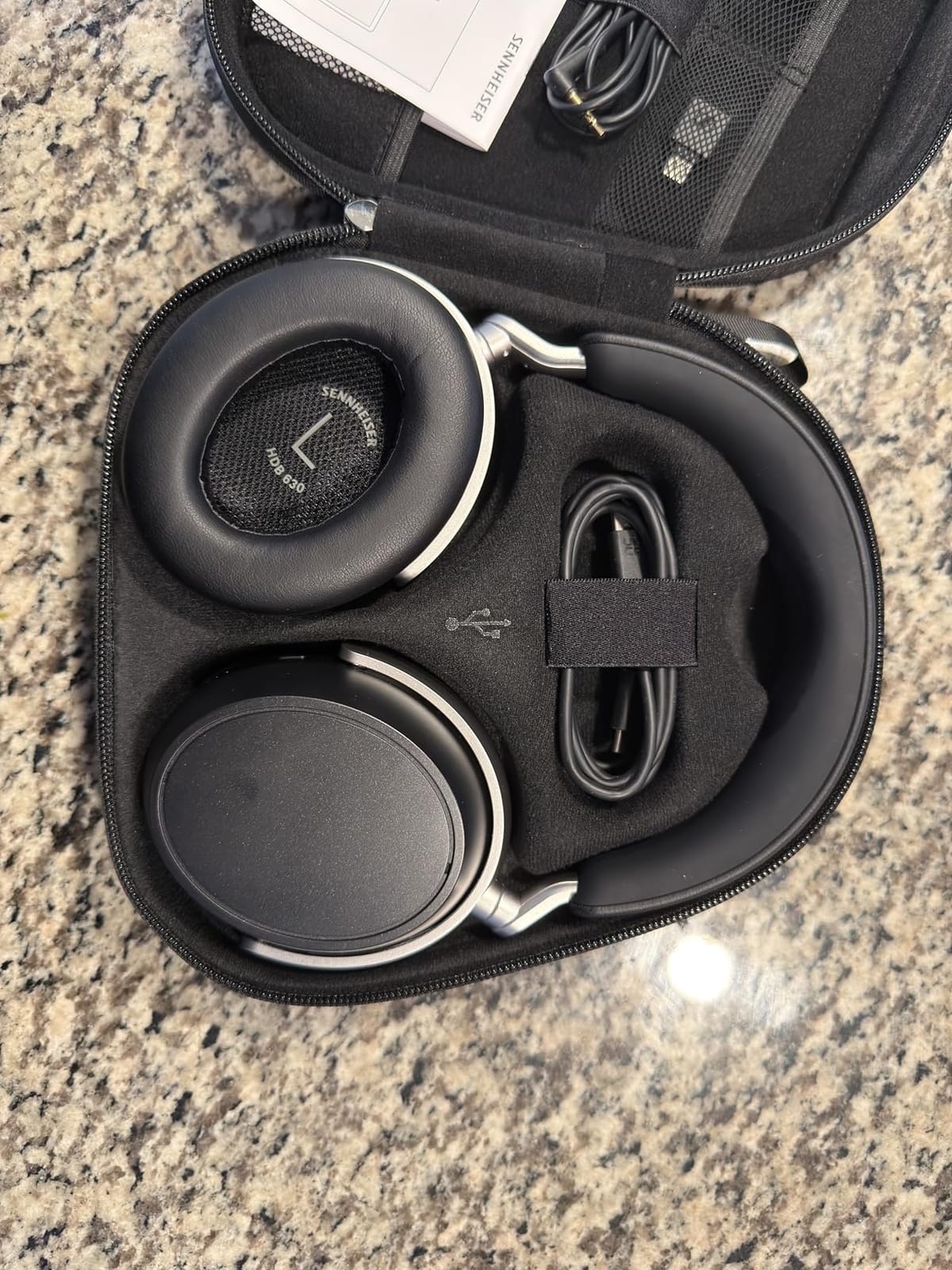 Sennheiser HDB 630 Wireless Audiophile Headphones with Incl. Hi-Res Dongle | Included BTD 700 for high resolution audio, parametric EQ in-app and crossfeed function. customer photo 1