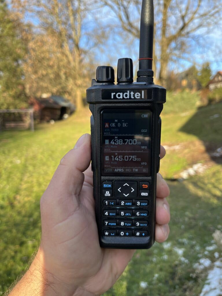 Radtel RT-950 PRO Ham Radio TX GPS/APRS, 10W Walkie Talkie Long Range Handheld Two Way Radio, AM/FM/CB/SW/MW/LW RX, Bluetooth APP Programming, NOAA, Spectrum Analyzer (with Programming Cable) customer photo 1
