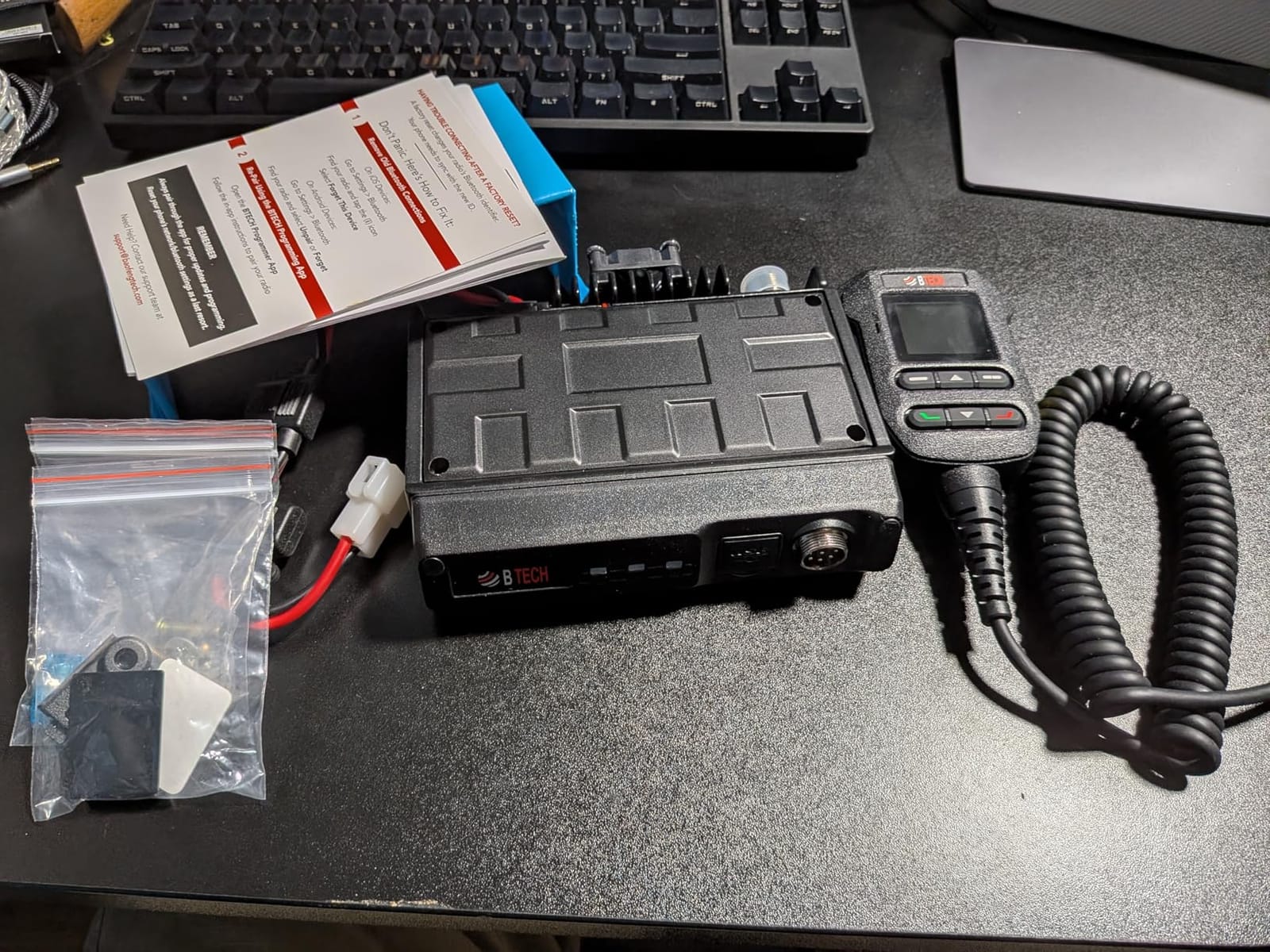 BTECH UV-50PRO 50W Dual Band Mobile Ham Radio - VHF/UHF Amateur Transceiver with APRS, GPS, Bluetooth App Programming, AI Noise Reduction & Satellite Tracking customer photo 2