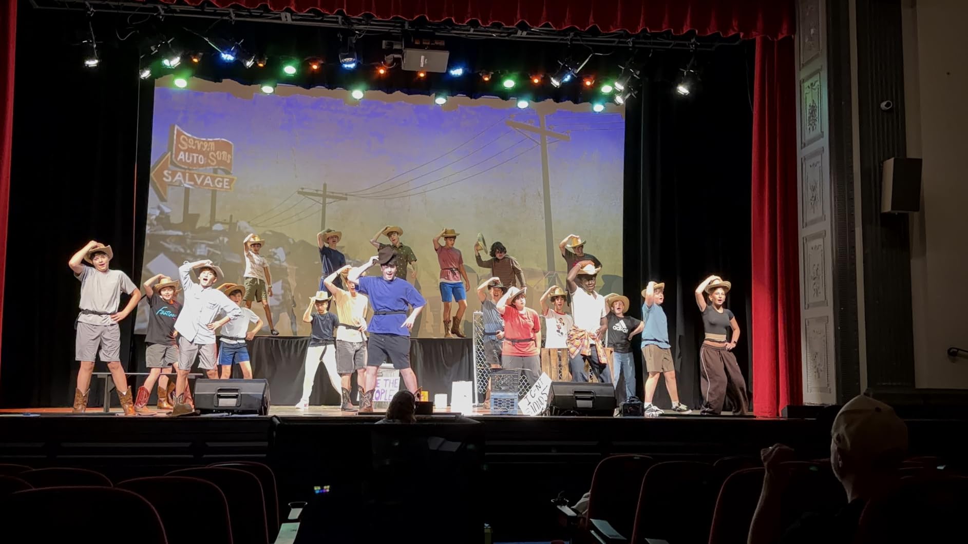 Portable 4x8 ft Stage Platform – 2-Section Modular Riser customer photo 2