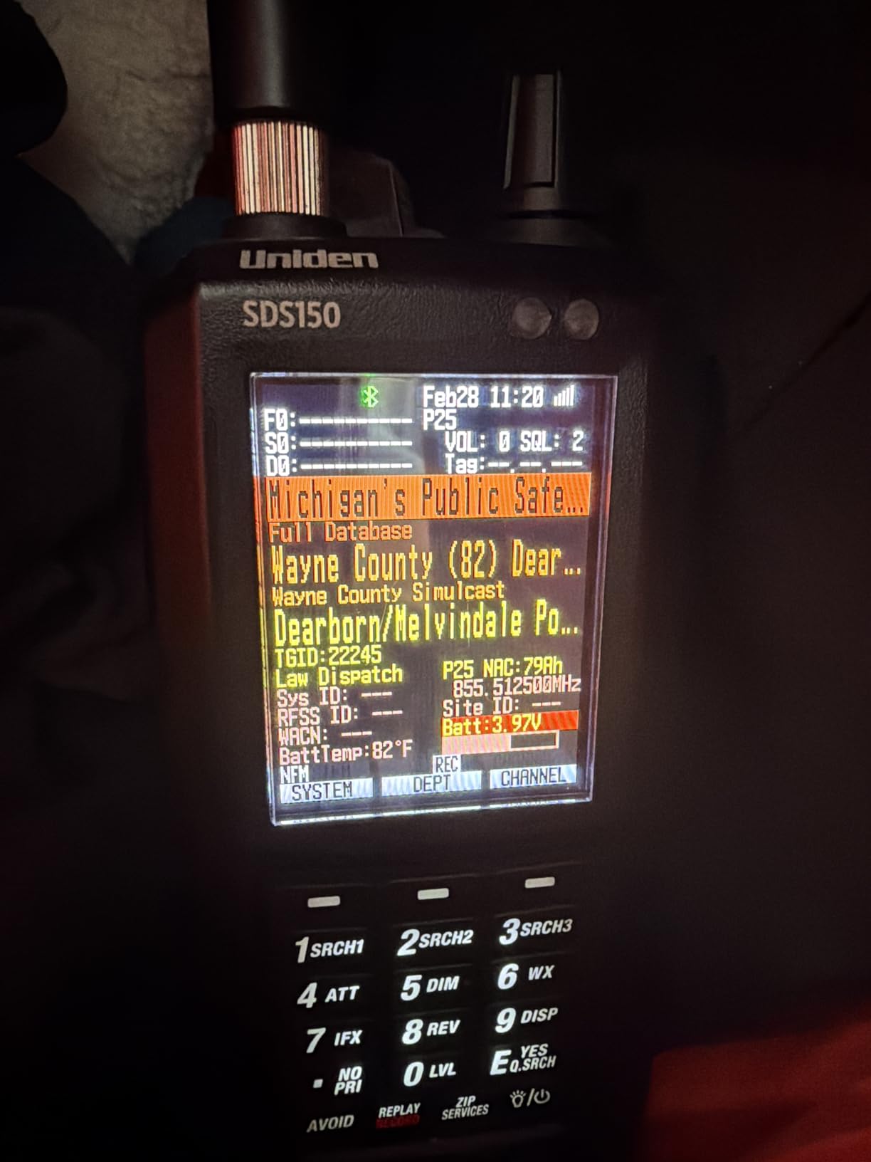 New Uniden SDS150, Our Most Advanced Digital Radio Scanner Ever, Software Defined Radio (SDR) Technology, Exceptional Performance in Simulcast and Weak-Signal environments, Built-in GPS customer photo 2