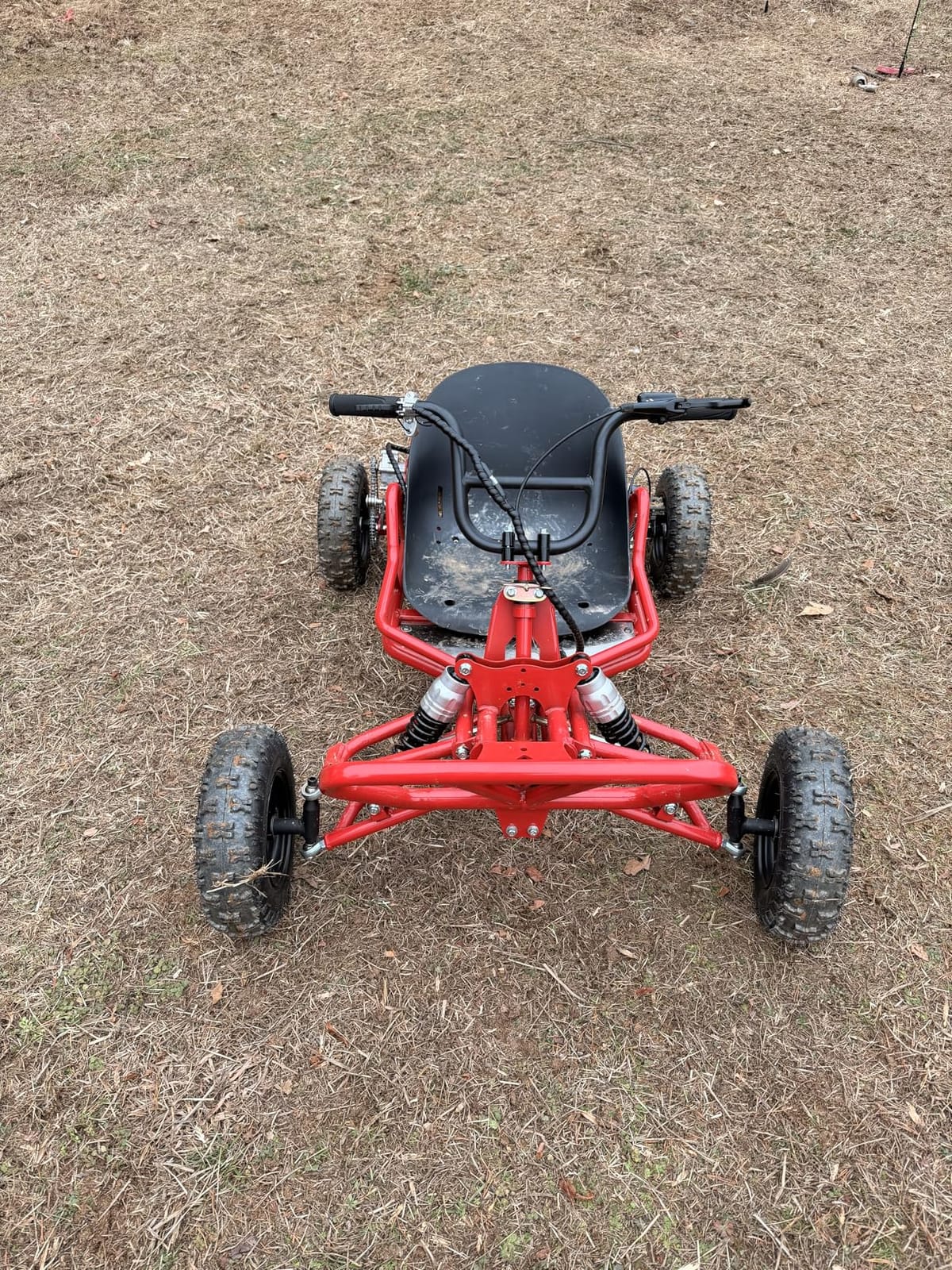 212cc Gas Powered Off-Road Go Kart for Adults & Teens (Red) customer photo 2