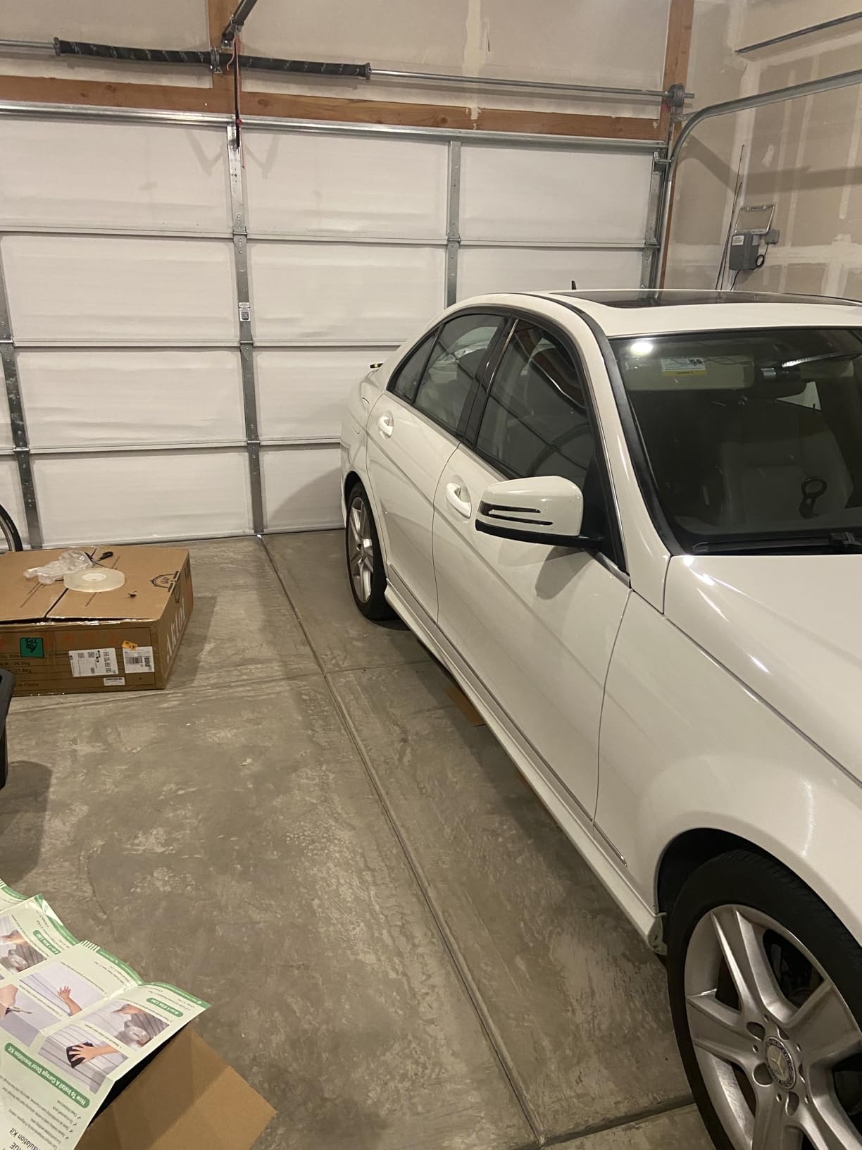 SmartGARAGE - Reflective Garage Door Insulation Kit (White) customer photo 2