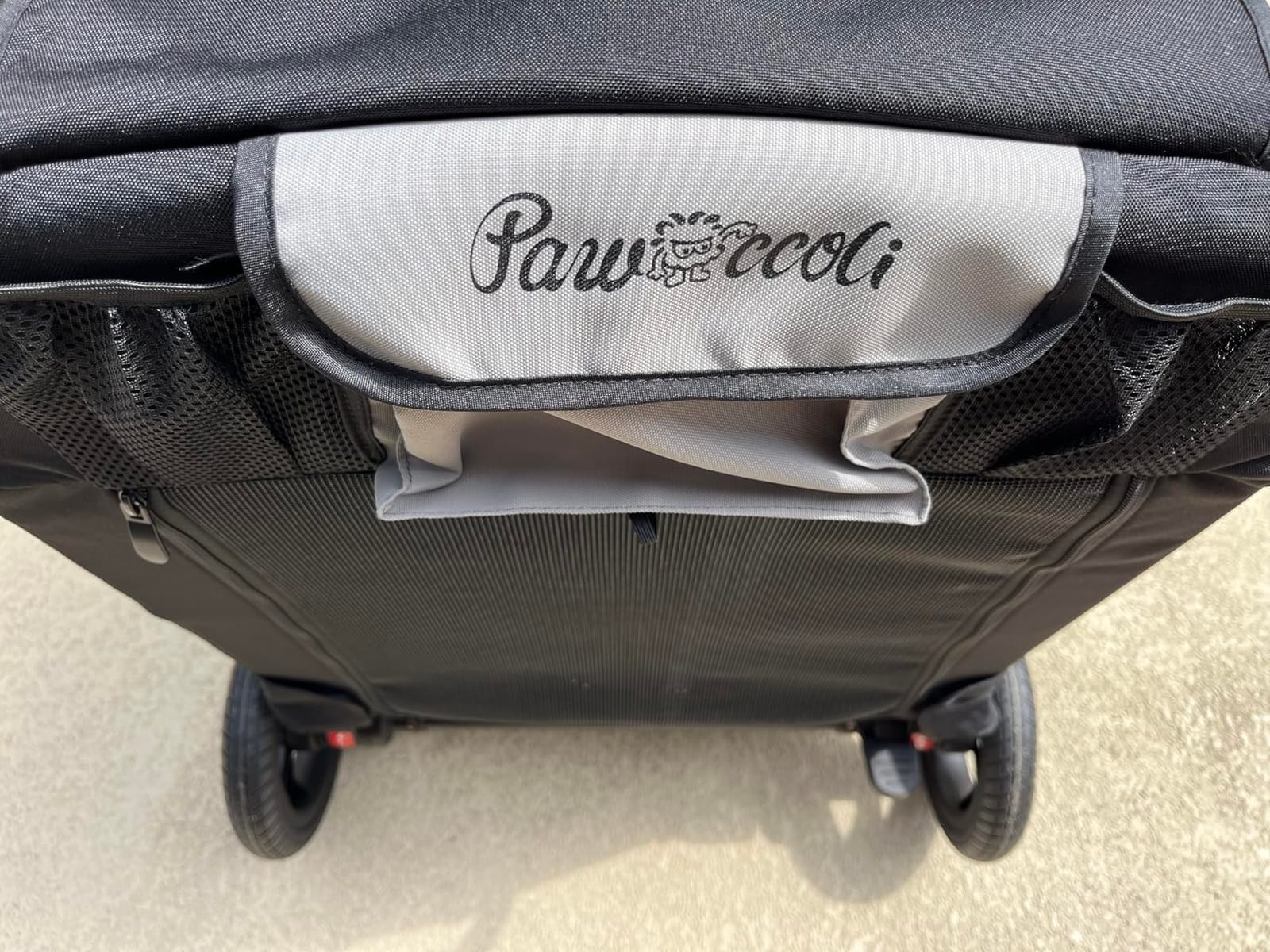 Dog Stroller for Large & Medium Dogs, 4 Wheels Pet Stroller for Large Dogs up to 120lbs, Extra Large Dog Stroller with Foldable Design, Sun Shades, Storage Pocket, Breathable Mesh customer photo 2