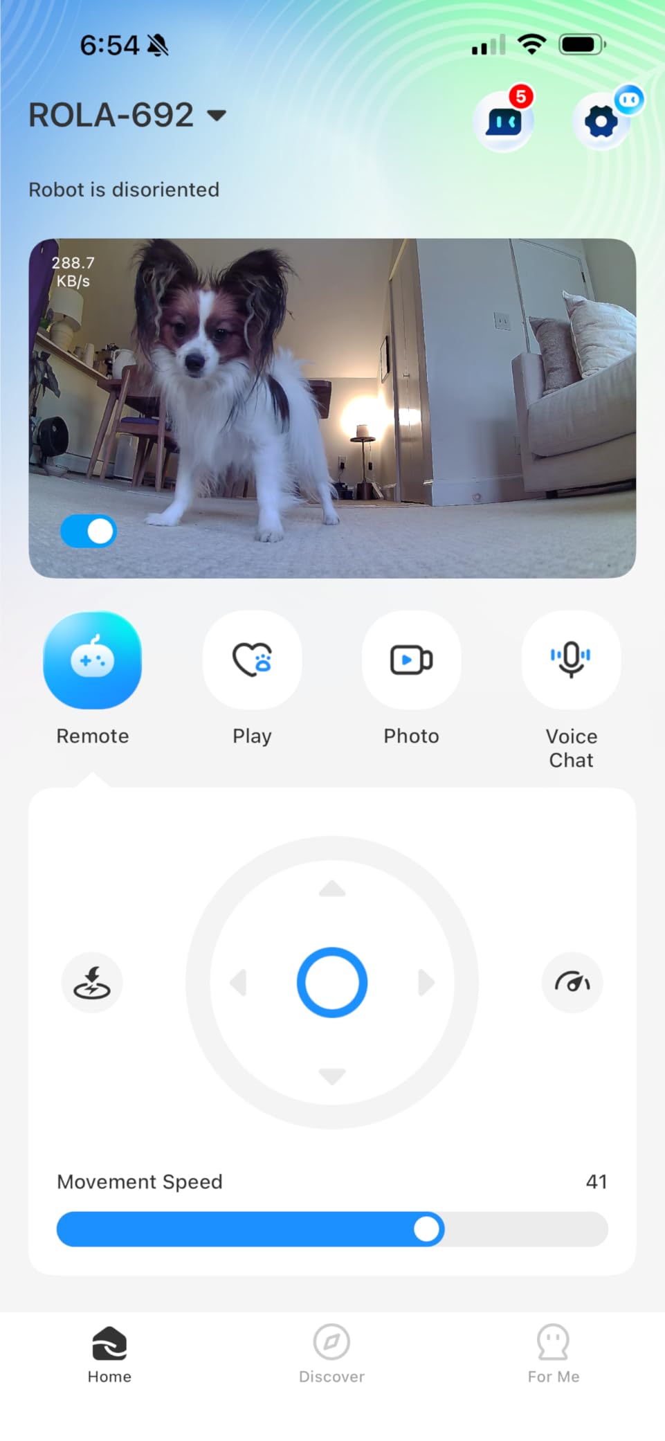 Enabot EBO ROLA PetPal Mobile 2.5K Pet Camera Robot with Treat Dispenser customer photo 2