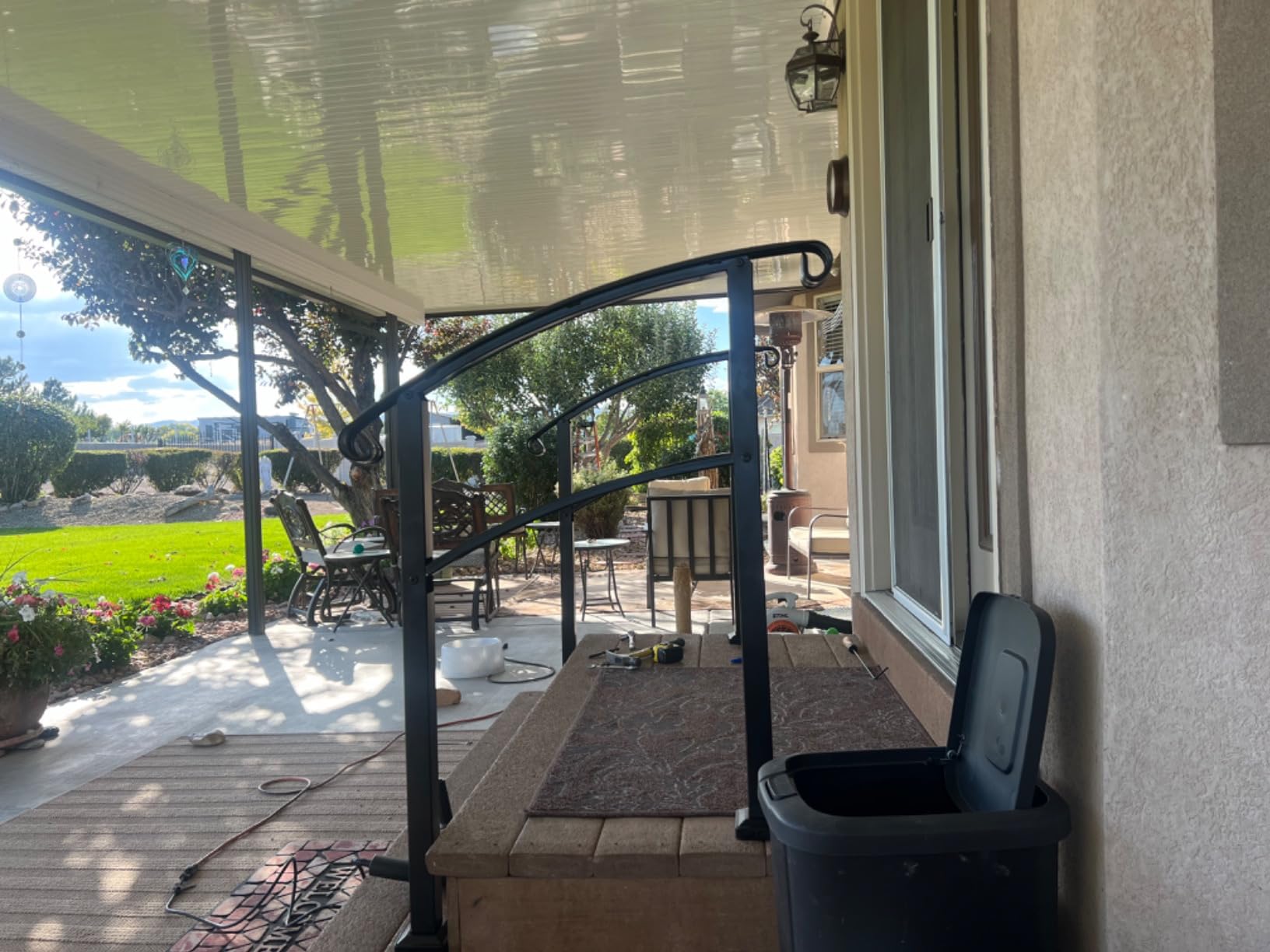 36 in x 4 Ft Modular Black Stainless Steel Deck Railing Kit customer photo 1