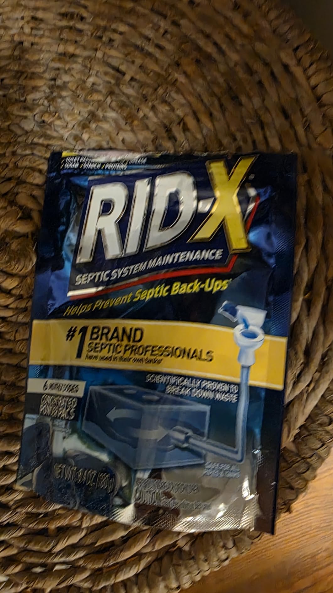 Rid-X® Septic Tank Treatment Pods, Septic Treatment, 12 Month Supply, 12 ct customer photo 1