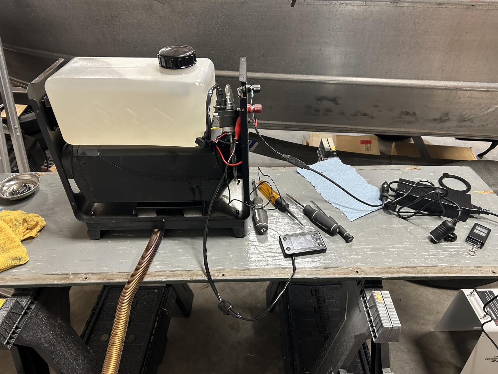 8KW Diesel Heater, 5L 12V/24V All in One Diesel Heater with LCD Switch, Remote Control, Muffler for Truck, RV, Home, Car, Campers, Boat, Orange customer photo 1