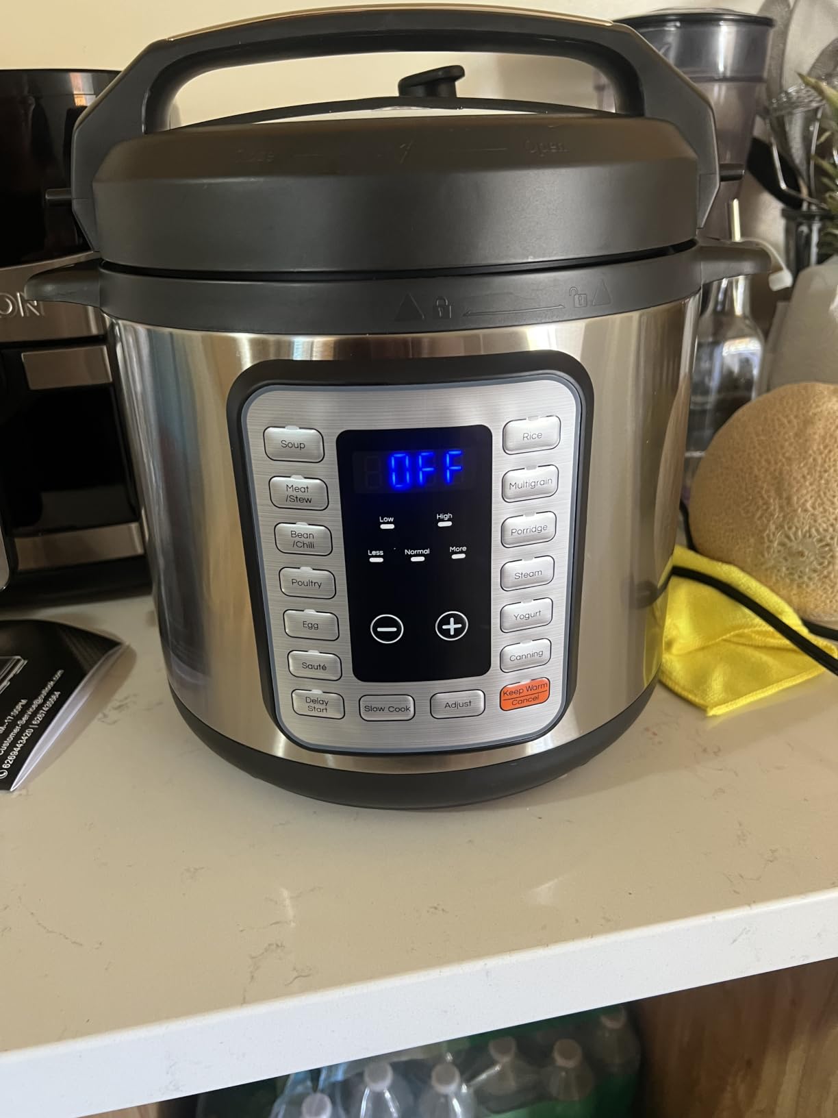 Sweetcrispy 16-in-1 Electric Pressure Cooker 6QT, 12-Preset Multi Cookers with Ceramic Pot, Slow Cook Rice Steamer Sauté Soup Yogurt Maker and More, Recipe Book customer photo 1