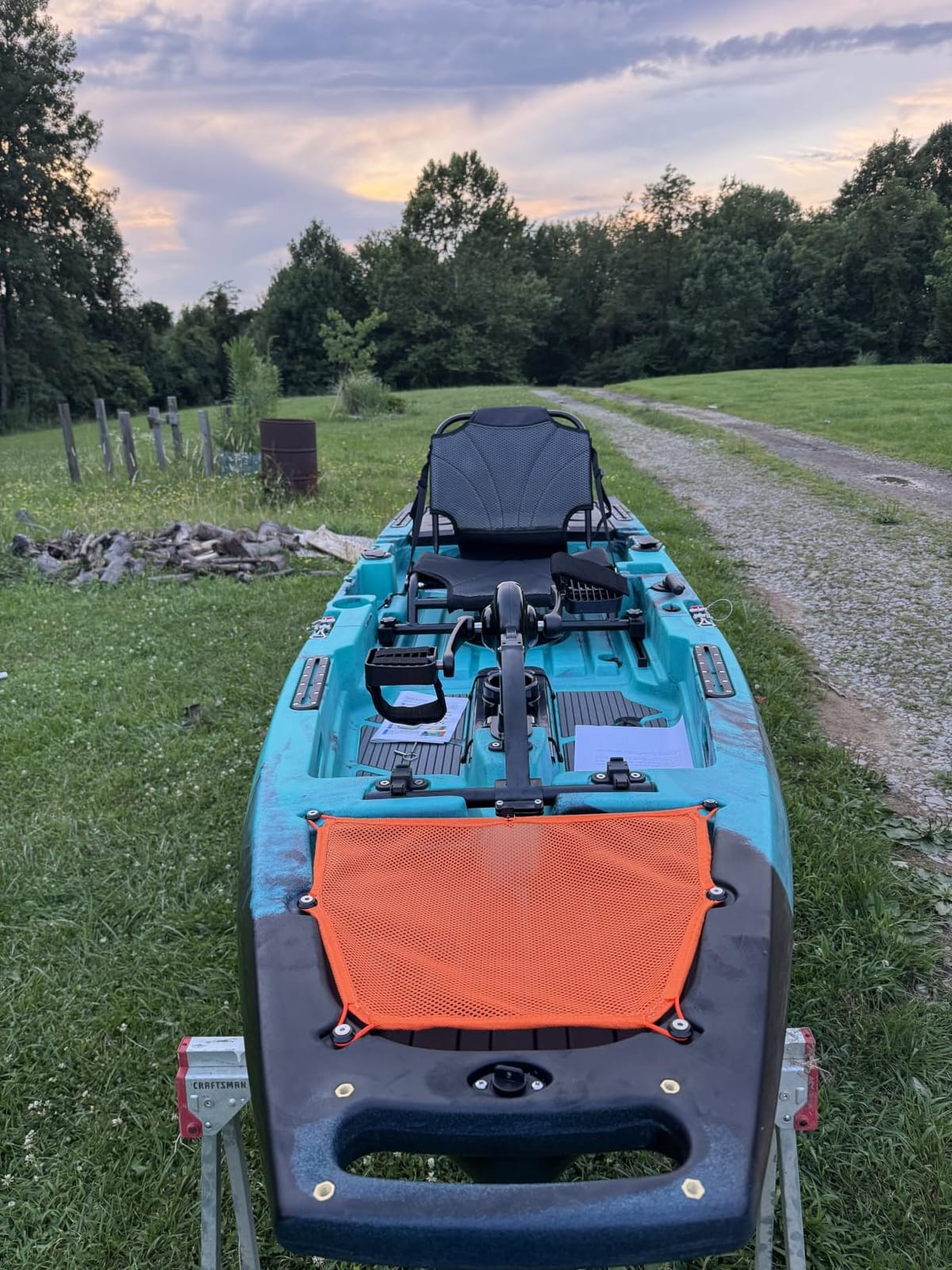 Albott Modular Fishing Kayak with Drive System & Durable HDPE, Customizable customer photo 2