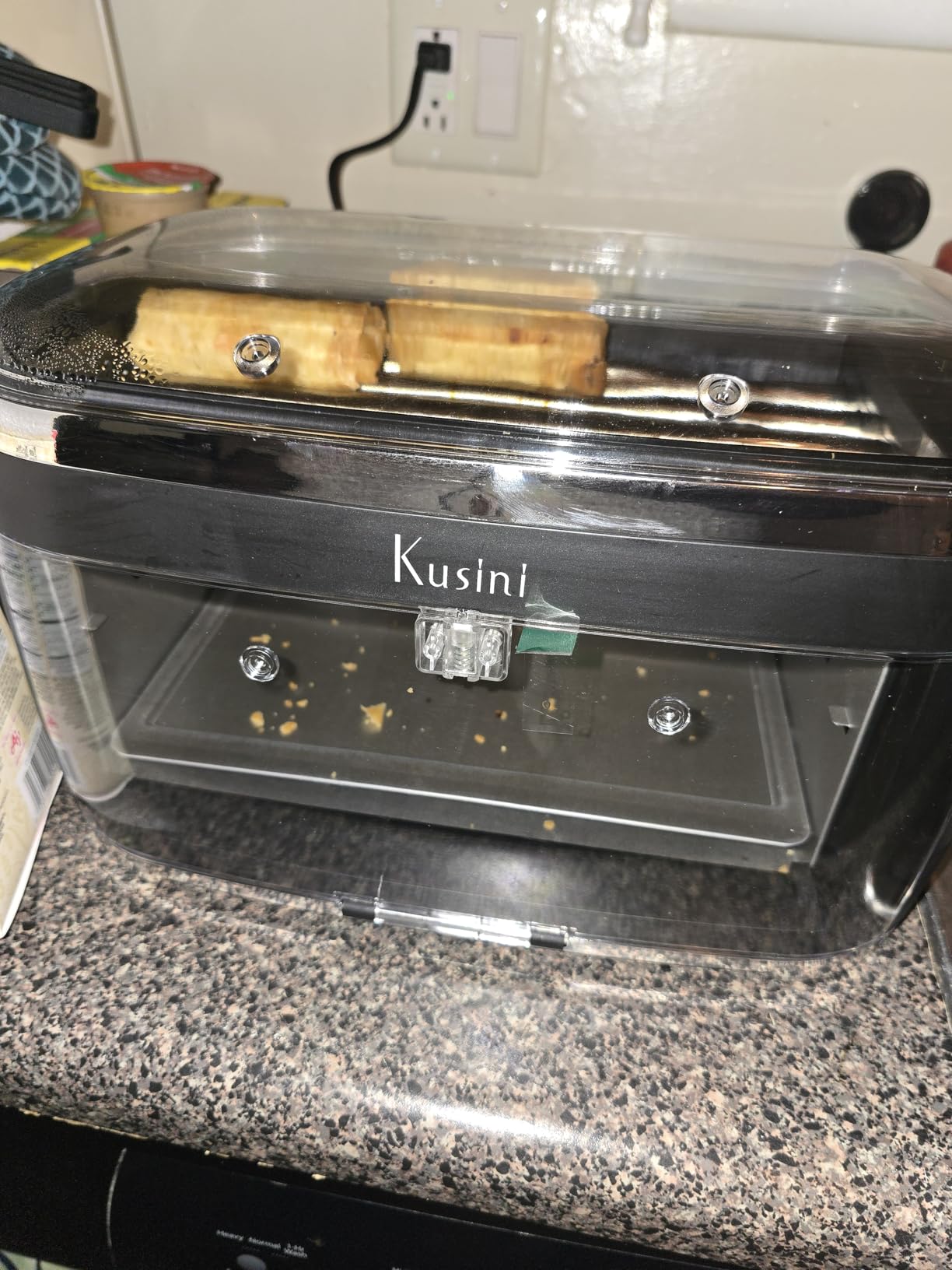 Kusini Hot Dog Roller Grill & Toaster Oven - Holds 8 Hot Dogs & 8 Buns, keep warm Option & Condiment Holder - Kitchen Appliance Hot Dog Cooker Machine - Hosting Party Essential, Unique Gifts Idea customer photo 1