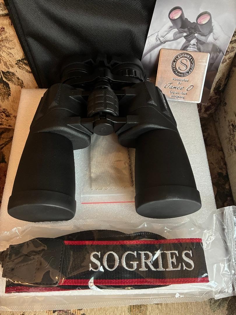 Sogries 25x100 Astronomy Binoculars for Stargazing High Powered Long Range customer photo 1