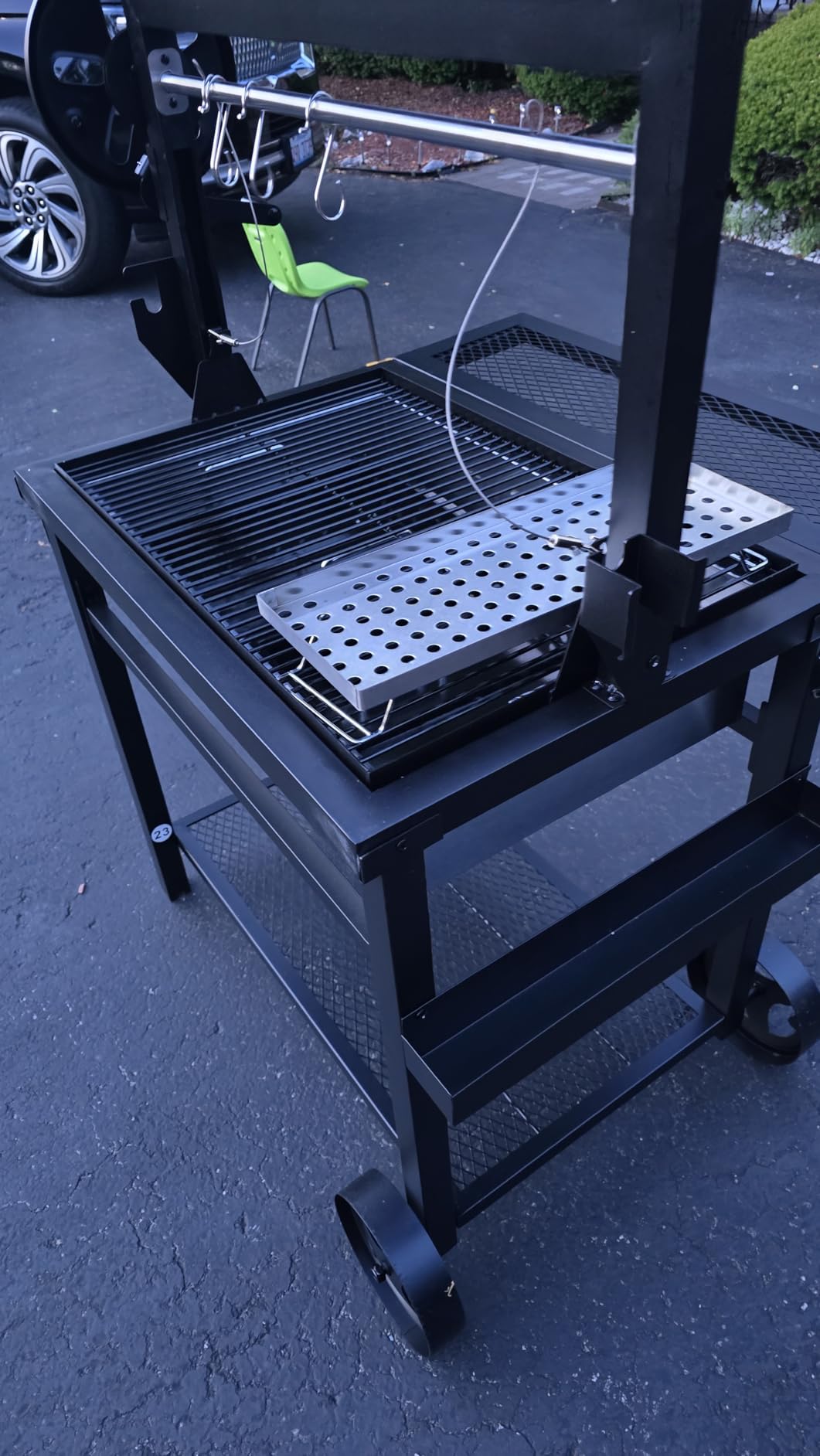 Argentine Santa Maria Grill with Adjustable Height Grates for Outdoor Grill customer photo 1