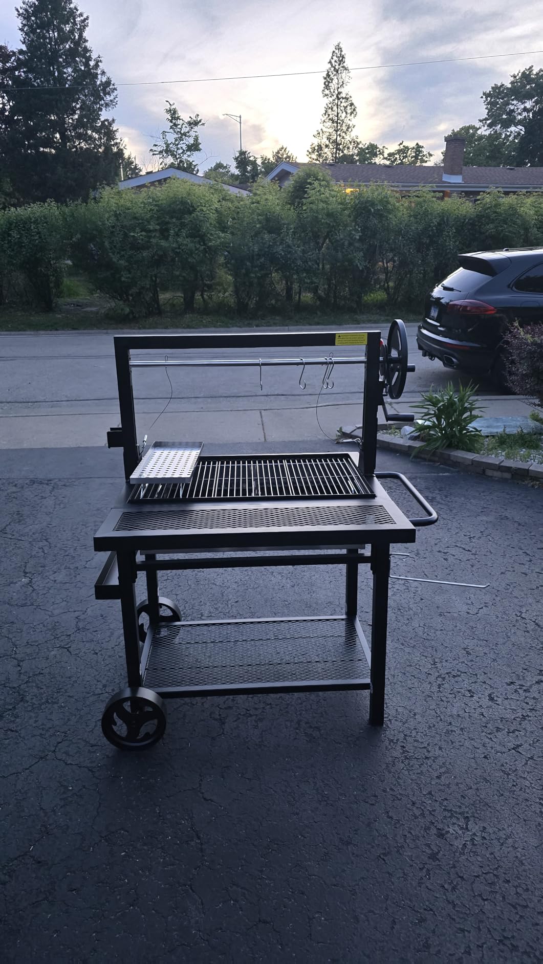 Argentine Santa Maria Grill with Adjustable Height Grates for Outdoor Grill customer photo 2