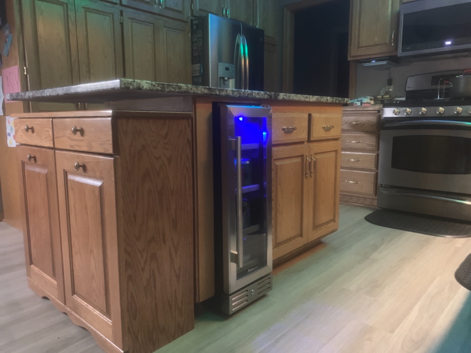 Kalamera Wine and Beverage Refrigerator, 24 Inch Dual Zone Wine Cooler customer photo 1