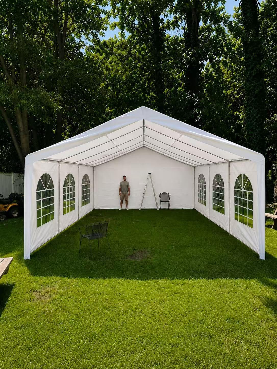 Aoxun 20x30 Party Tent,Heavy-Duty Canopy Tents for Parties Weddings Events customer photo 2