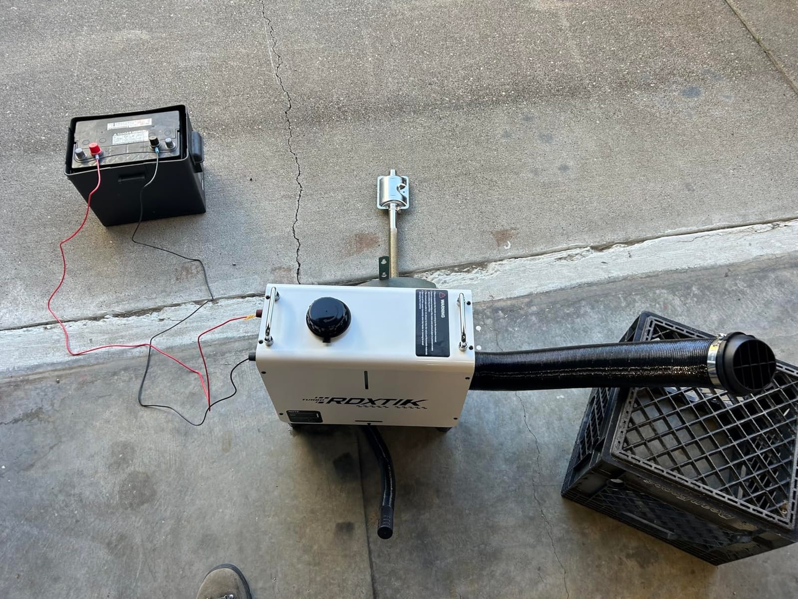 8L Diesel Heater, 8KW 12V/24V/110V/240V All in One Diesel Heater with LCD Switch, Remote Control, Muffler for Truck, RV, Home, Car, Campers, Boat, White customer photo 2