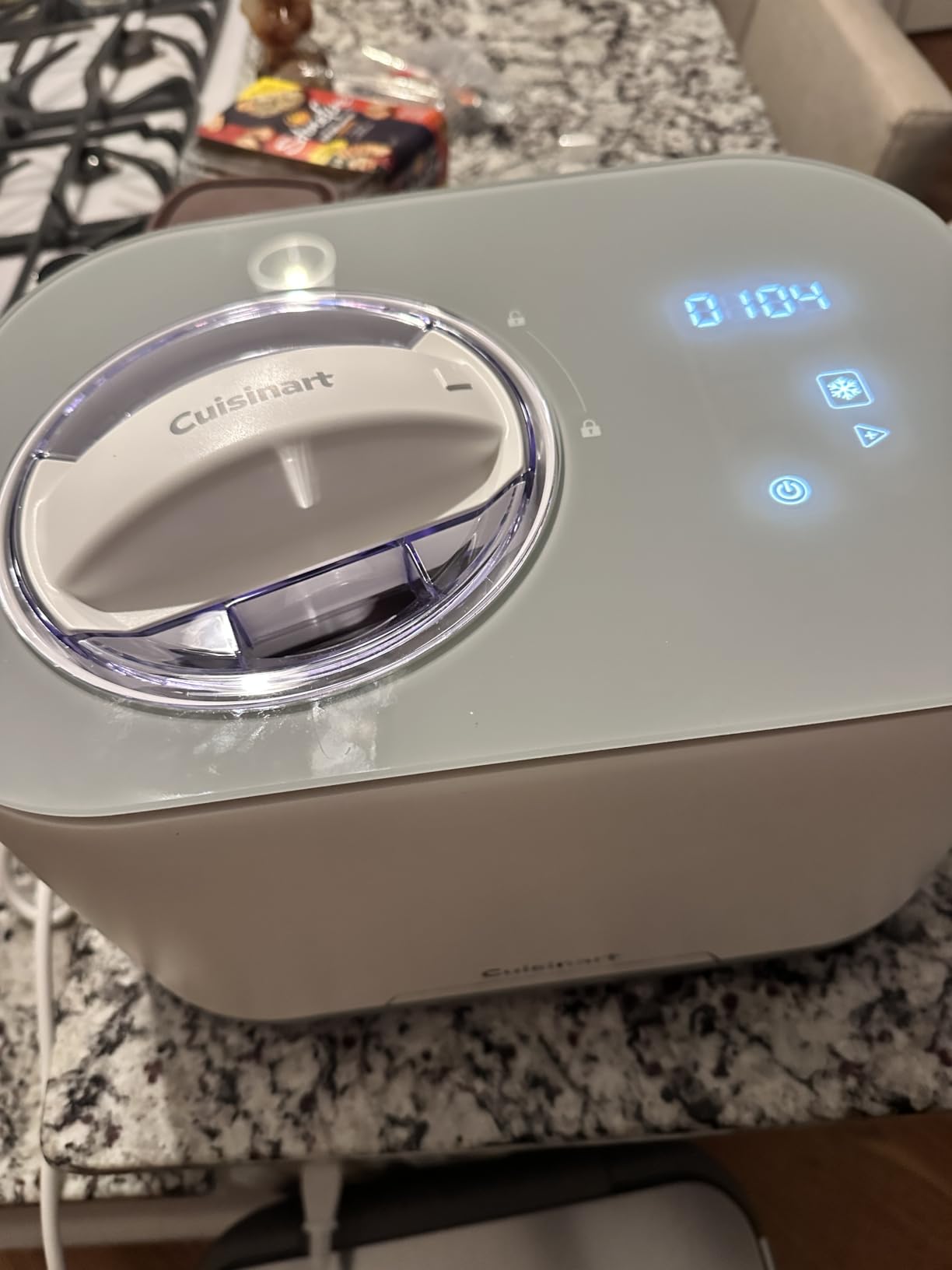 Cuisinart Ice Cream Maker Machine, Automatic, No Pre-Freezing, 1-Qt customer photo 2