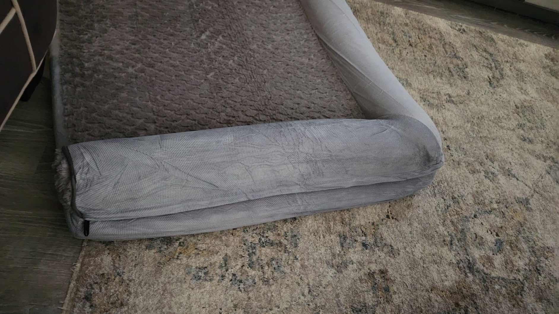 JOEJOY Chew Proof Indestructible Dog Bed for Large Dog, Chewproof Crate Pad customer photo 2