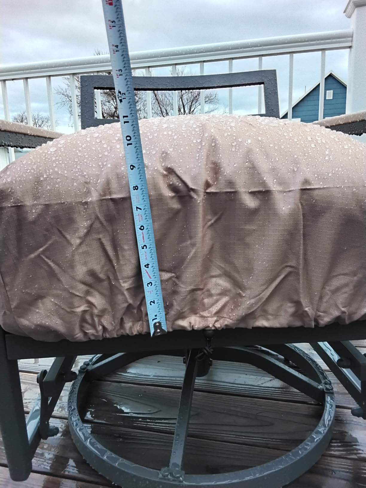 Aluminum Outdoor Patio Furniture Set with 5.1-Inch Cushions customer photo 1