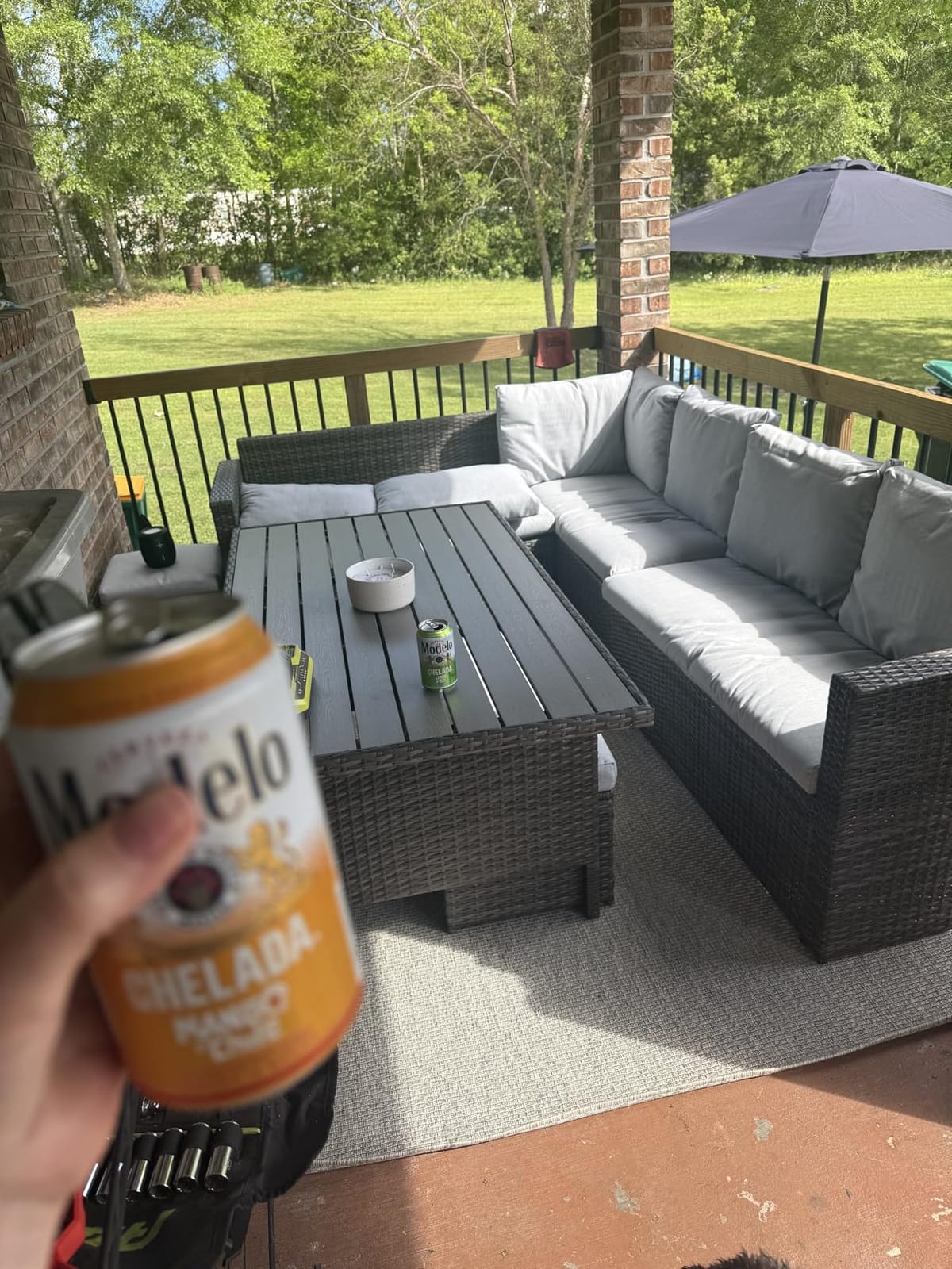 Wisteria Lane 7 Piece Patio Furniture Set, Patio Sectional for All Weather customer photo 1
