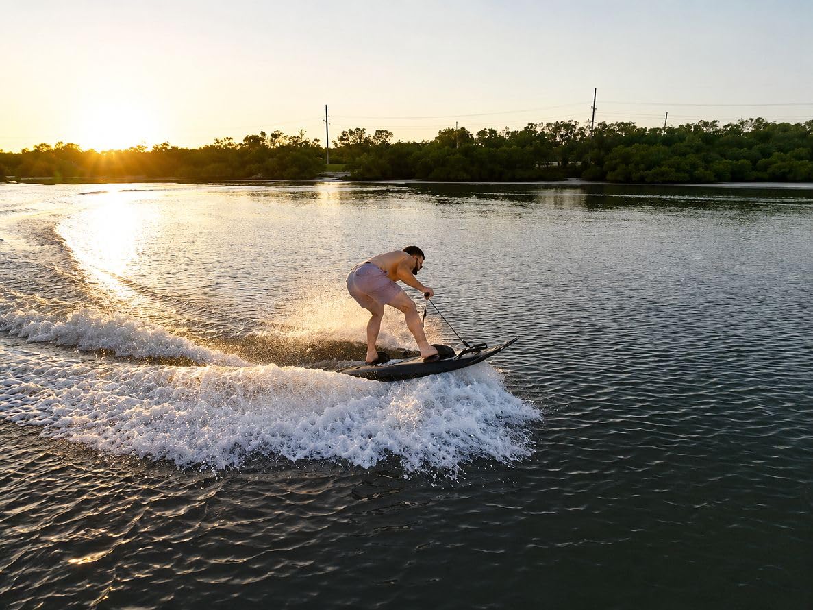 34Mph 12000w Electric Surfboard, 60-100 Mins Surf JeteAhora Atlas Adult customer photo 2