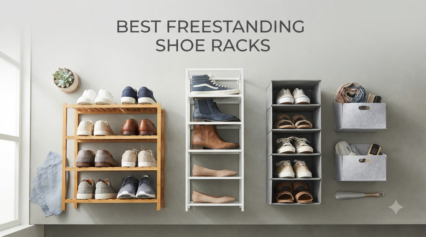 best freestanding shoe racks