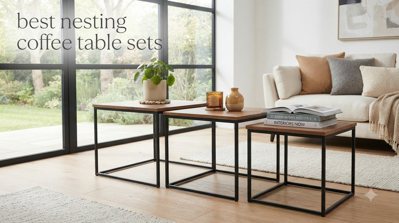 best nesting coffee table sets