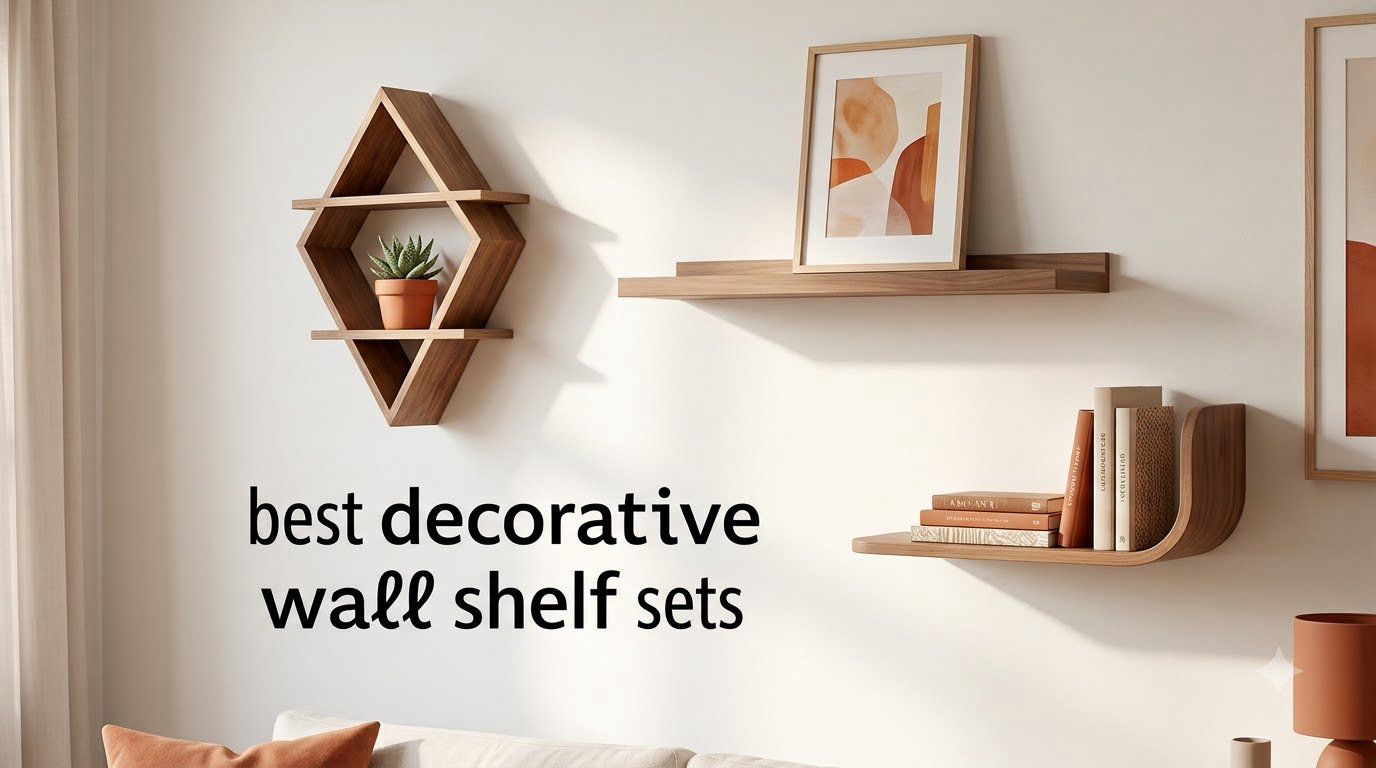 best decorative wall shelf sets