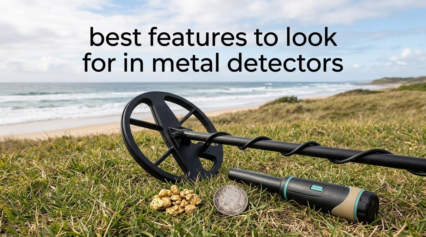 best features to look for in metal detectors