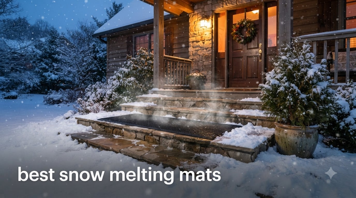 best snow melting mats