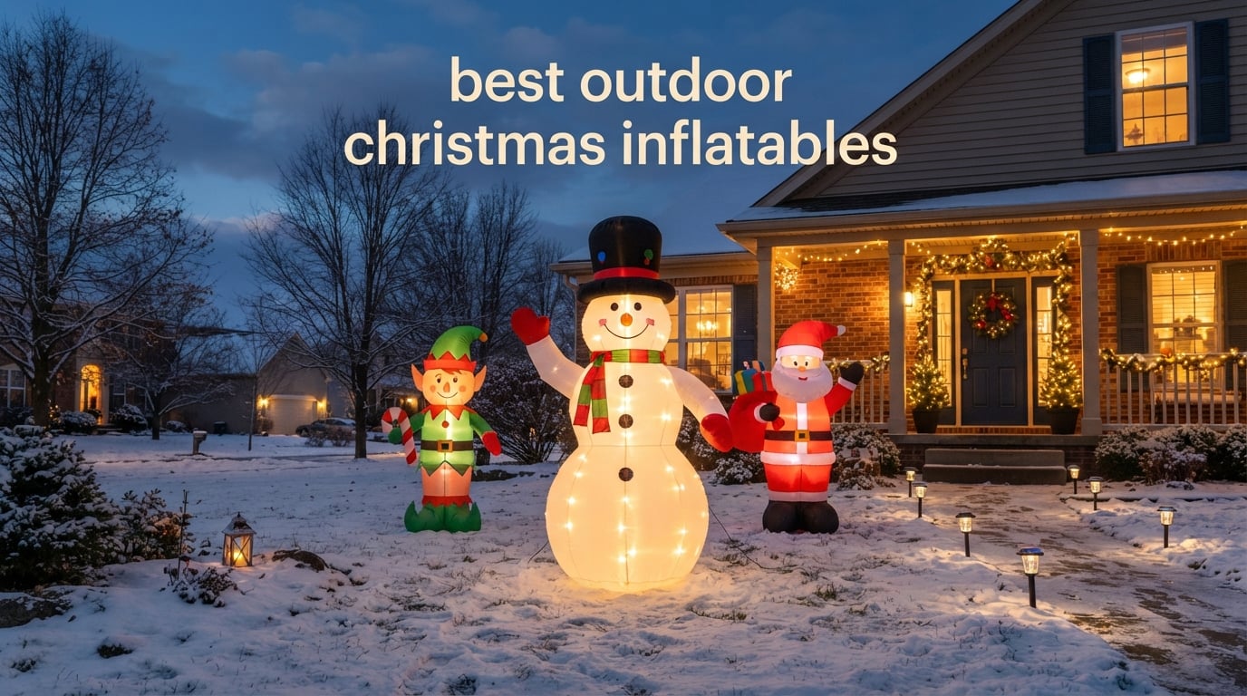 best outdoor christmas inflatables