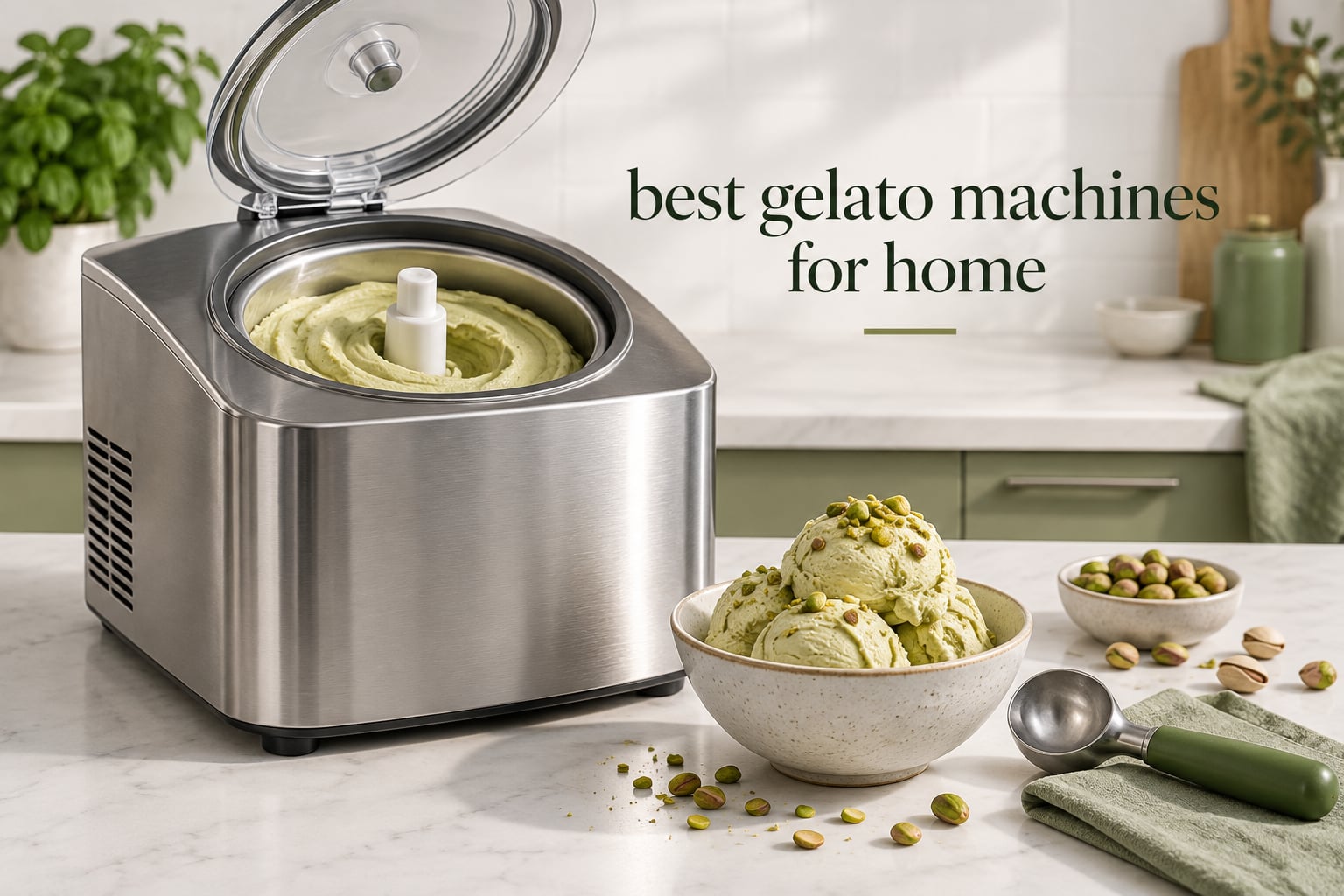 best gelato machines for home